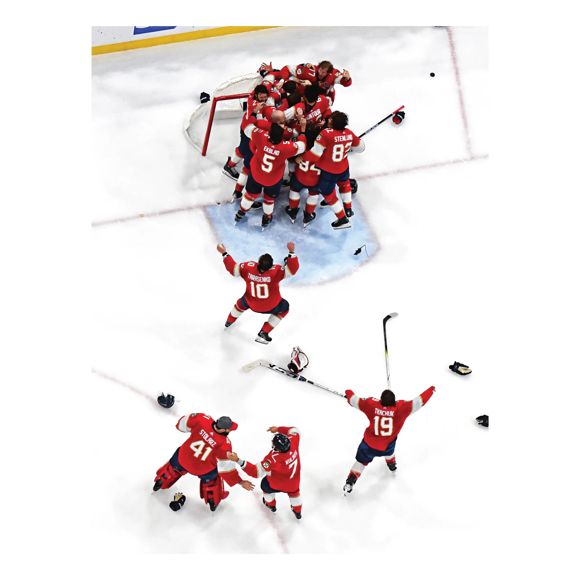 2024 Stanley Cup Champions Celebration - Peel & Stick Poster - Official NHL - Florida Panthers - Reusable Vinyl Wall Decal - Image 8