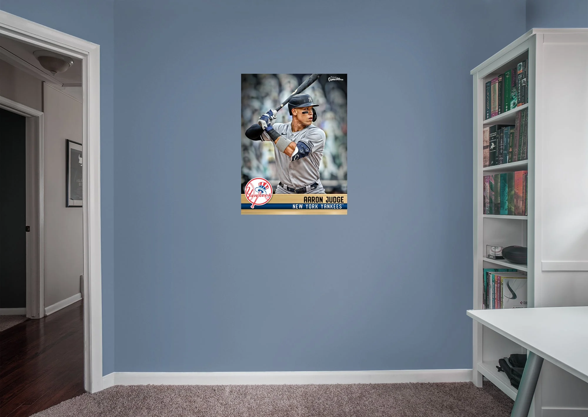 Aaron Judge - GameStars Series - Peel & Stick Poster - Official MLB - New York Yankees - Reusable Vinyl Wall Decal - Image 4