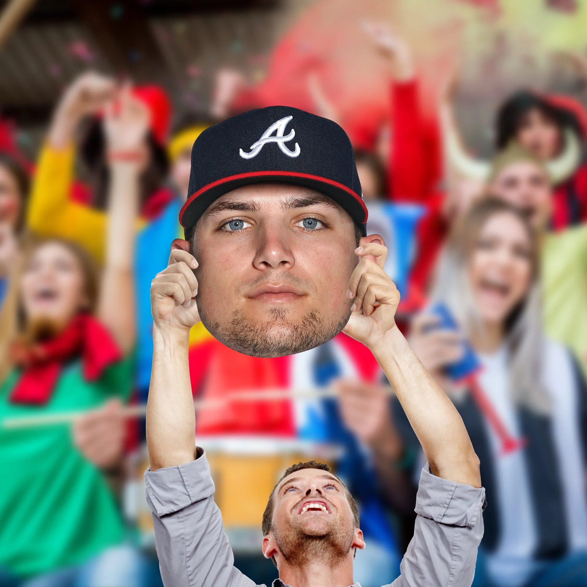 Austin Riley - Big Head - Official MLB - Atlanta Braves - Foam Core Cutout - Image 3