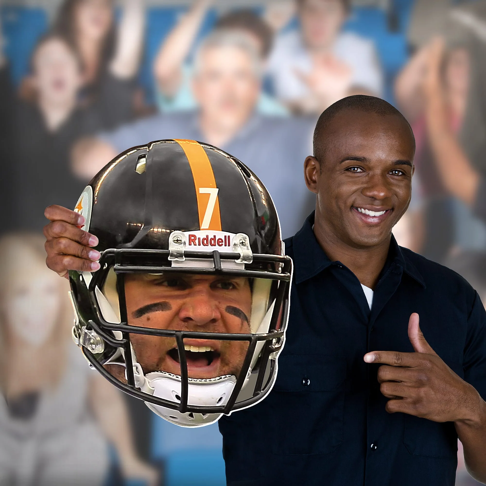 Ben Roethlisberger - Big Head - Official NFL - Pittsburgh Steelers - Foam Core Cutout #2