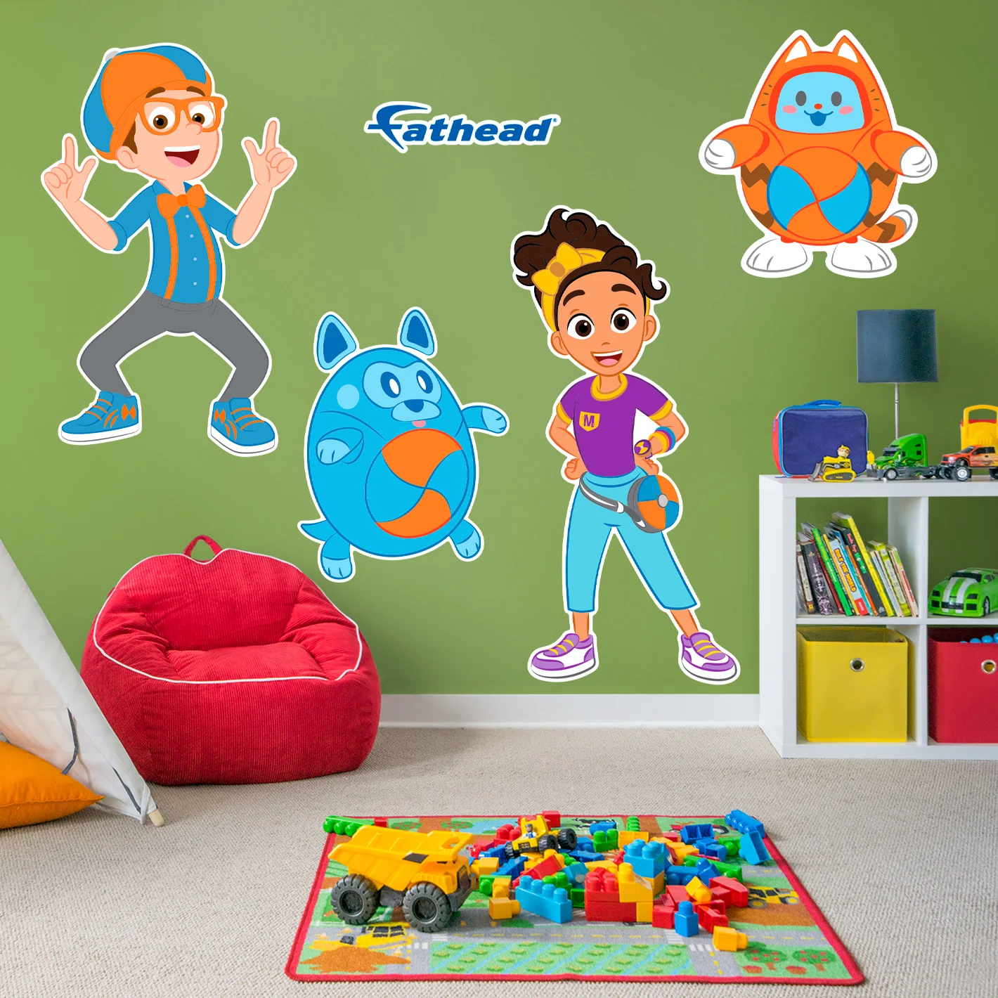 Blippi - RealBig Character Collection - Official Blippi - Reusable Vinyl Wall Decals - Image 3