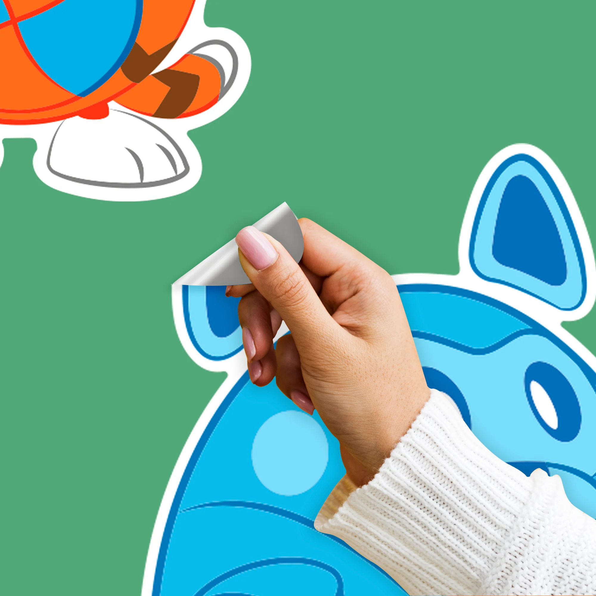 Blippi - RealBig Character Collection - Official Blippi - Reusable Vinyl Wall Decals - Image 4