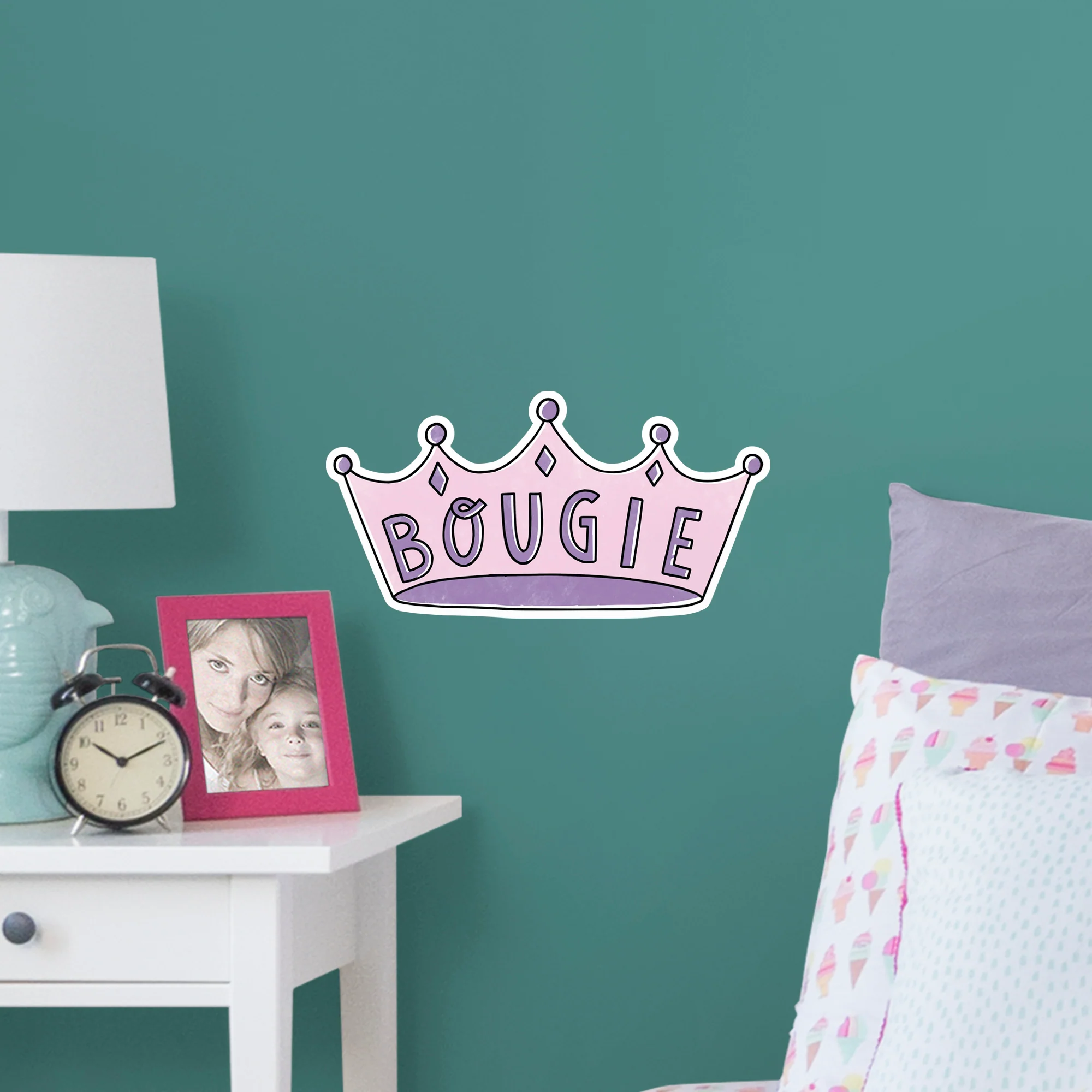 Bougie Crown - RealBig Collection - Official Big Moods - Reusable Vinyl Wall Decals - Image 3