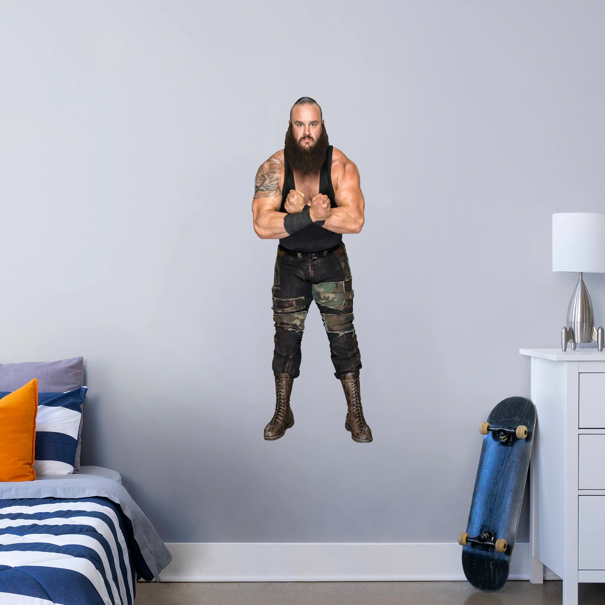 Braun Strowman - RealBig Collection - Official WWE - Reusable Vinyl Wall Decals #1 - Image 2