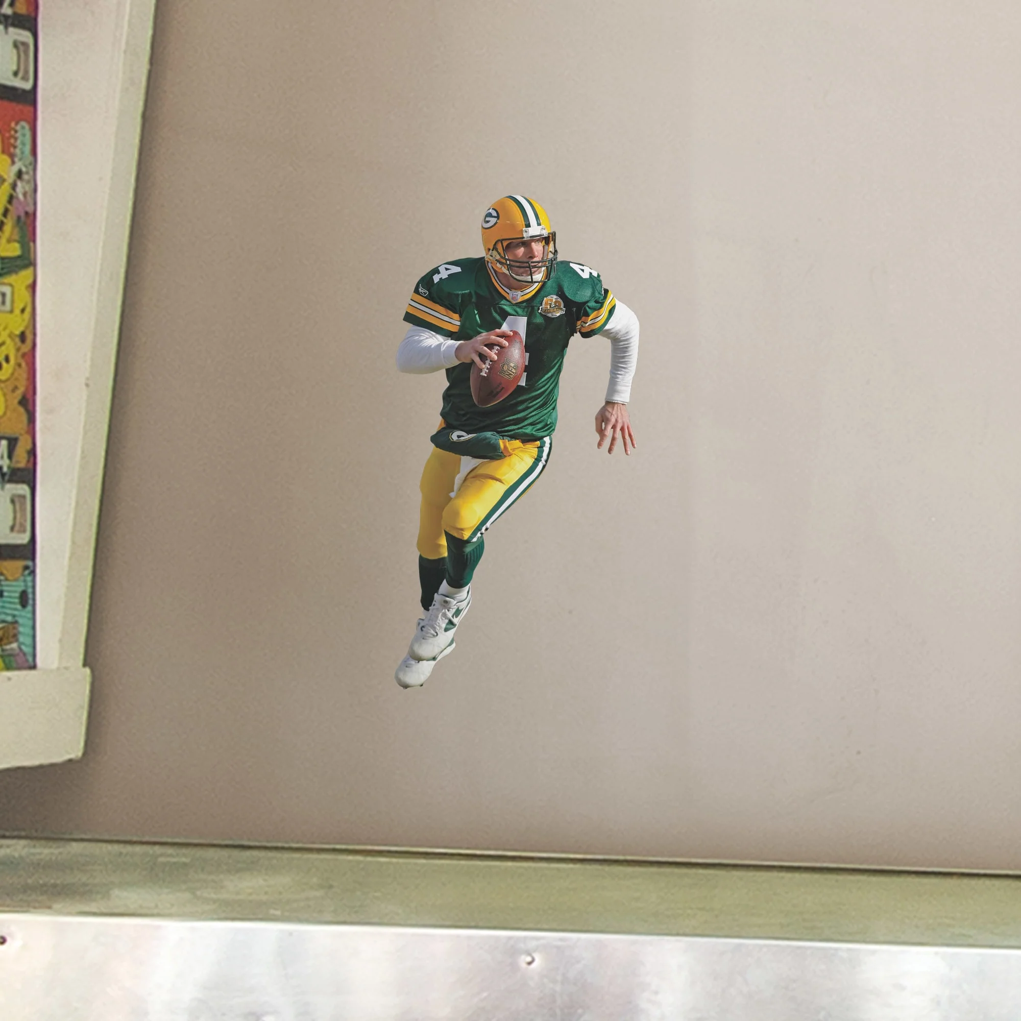 Brett Favre - RealBig Legend Collection - Official NFL - Green Bay Packers - Reusable Vinyl Wall Decals - Image 3