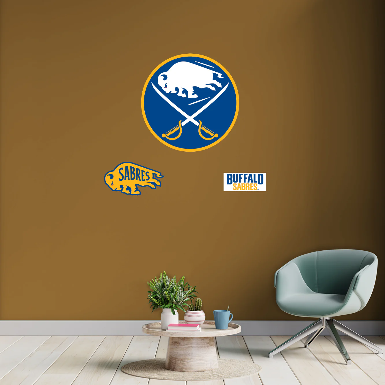 Buffalo Sabres - RealBig Logo Collection - Official NHL - Reusable Vinyl Wall Decals #2 - Image 3