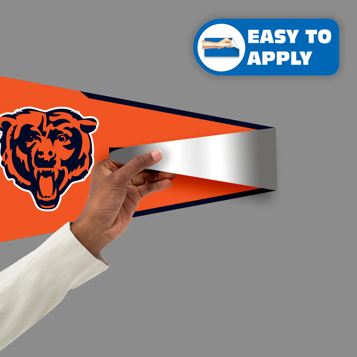Caleb Williams - RealBig Orange Collection - Official NFL - Chicago Bears - Reusable Vinyl Wall Decals - Image 4