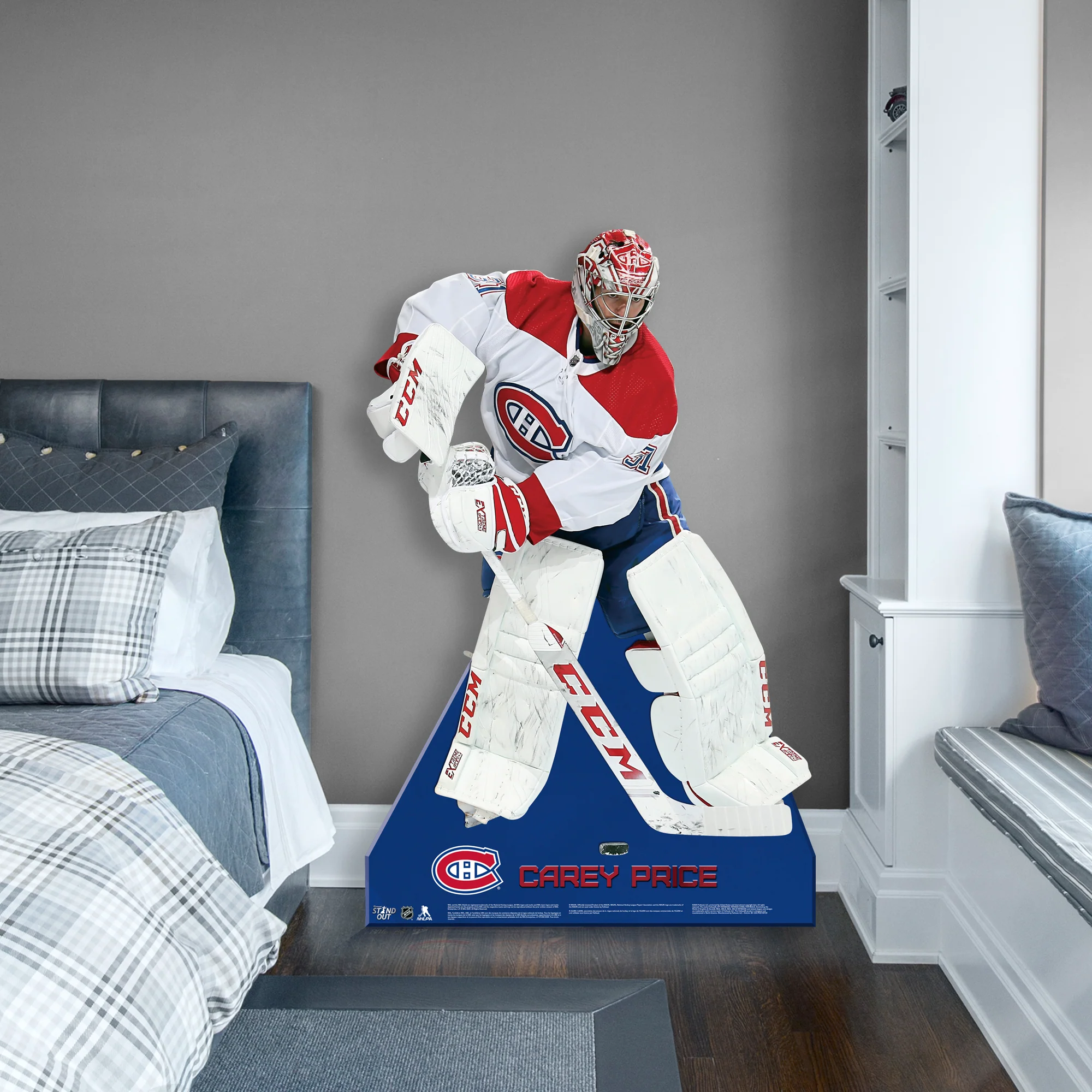 Carey Price - Life-Size Stand Out - Official NHL - Montreal Canadiens - Foam Core Cutout