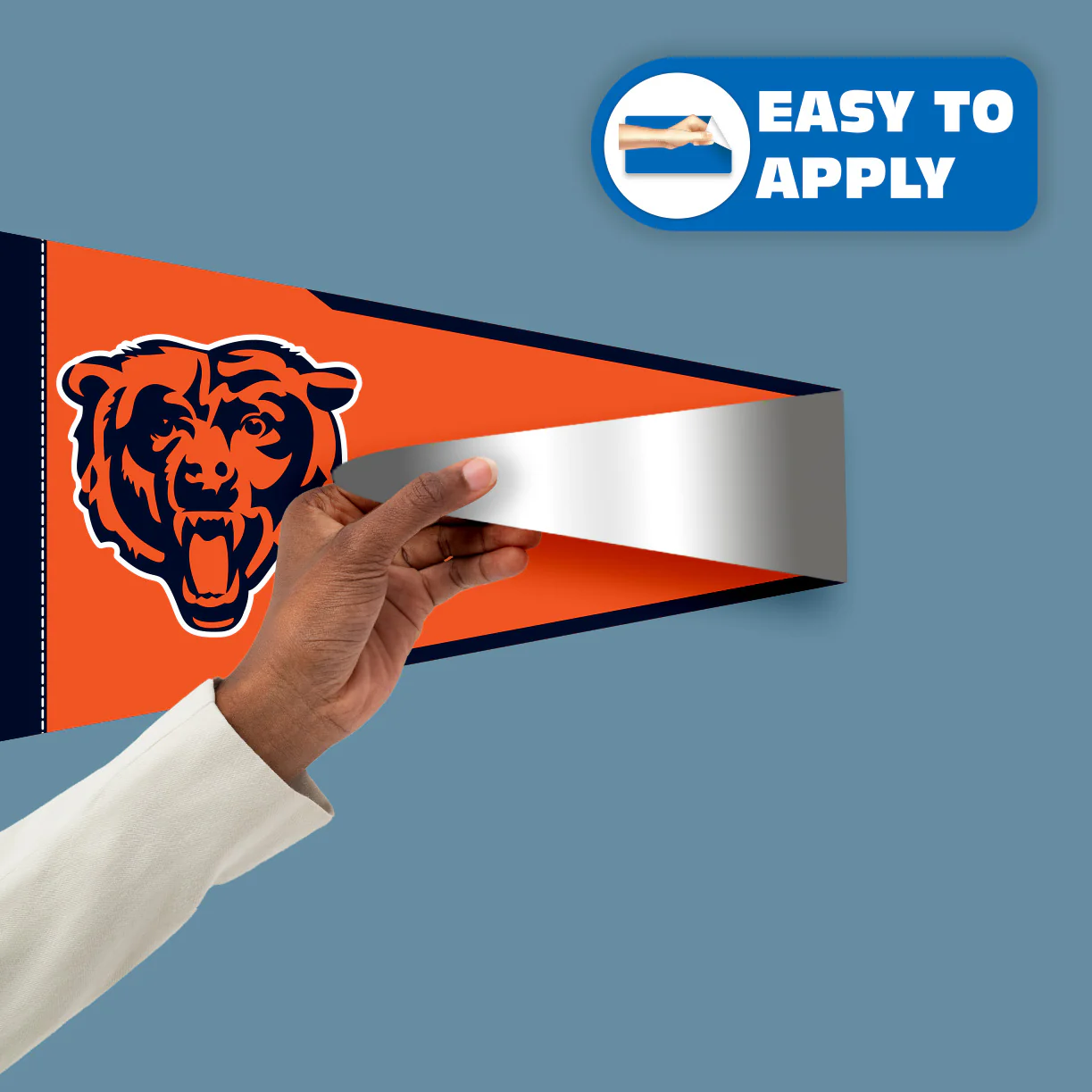 Montez Sweat - RealBig Collection - Official NFL - Chicago Bears - Reusable Vinyl Wall Decals - Image 4