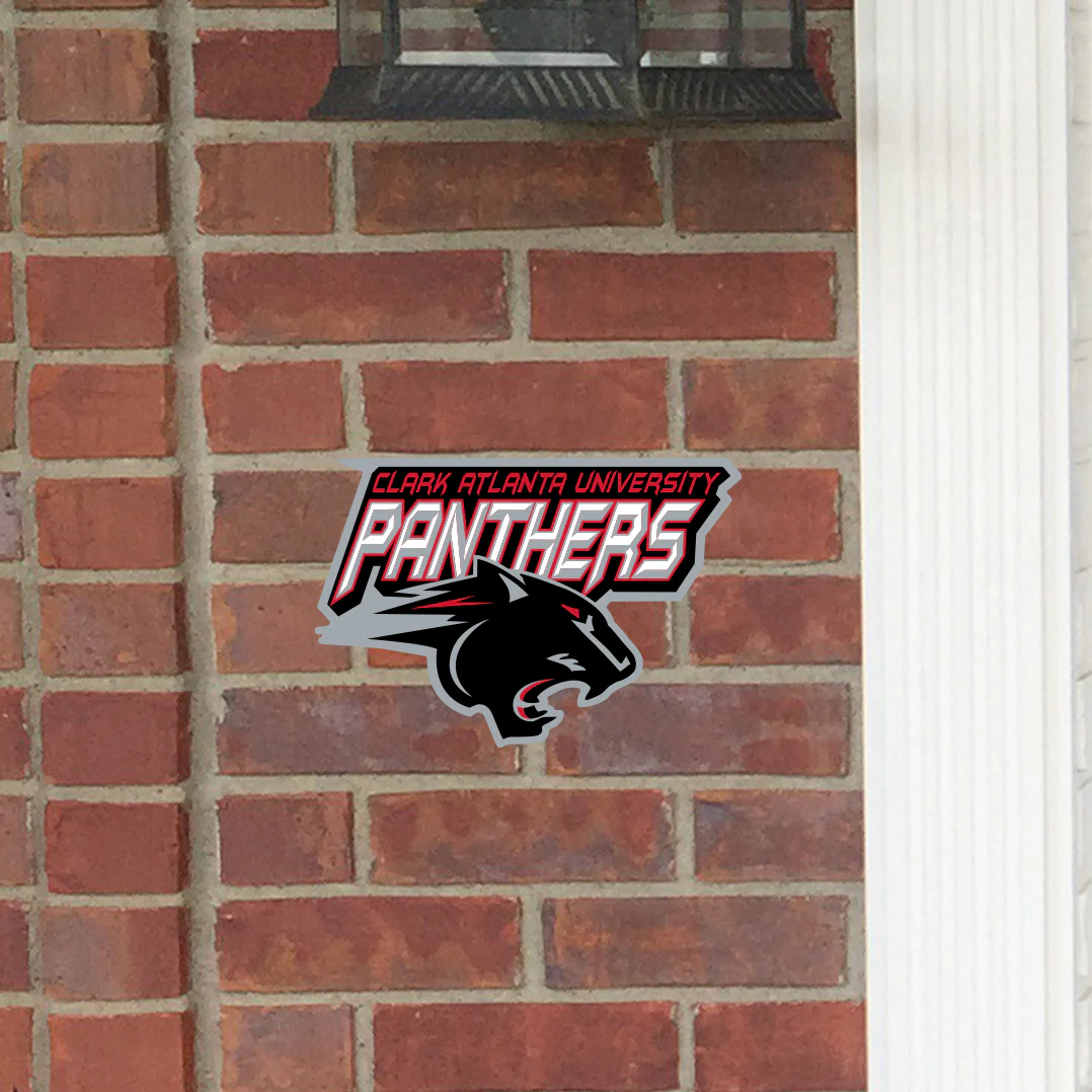 Clark Atlanta Panthers - Logo - Outdoor Wall Decals - Official NCAA - Scratch Resistant Alumigraphics Smooth - Image 2