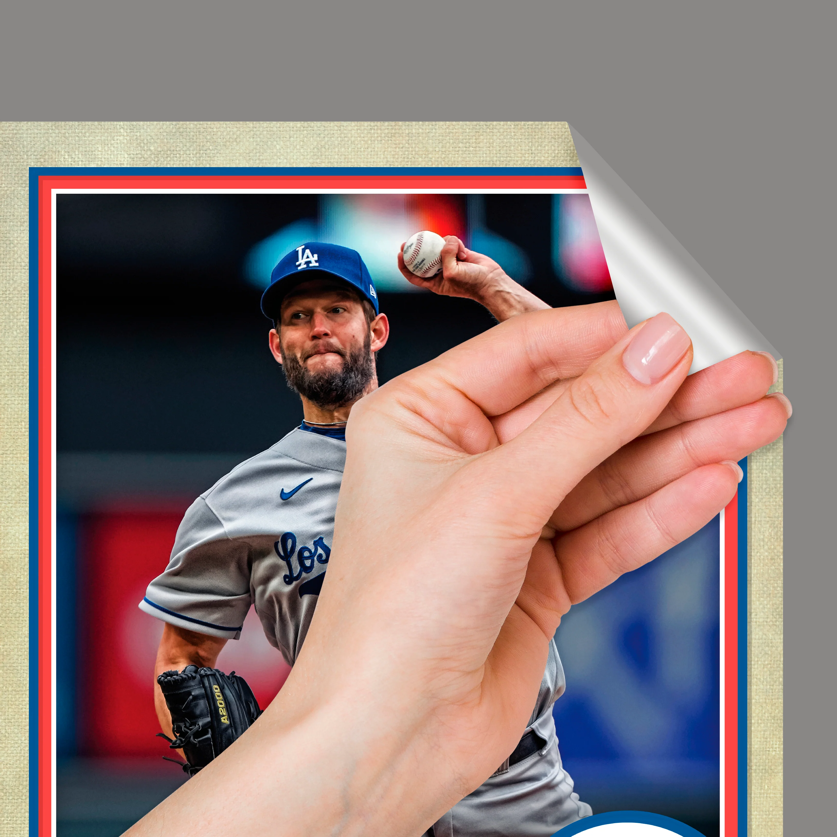 Clayton Kershaw - Peel & Stick Poster - Official MLB - Los Angeles Dodgers - Reusable Vinyl Wall Decal - Image 7