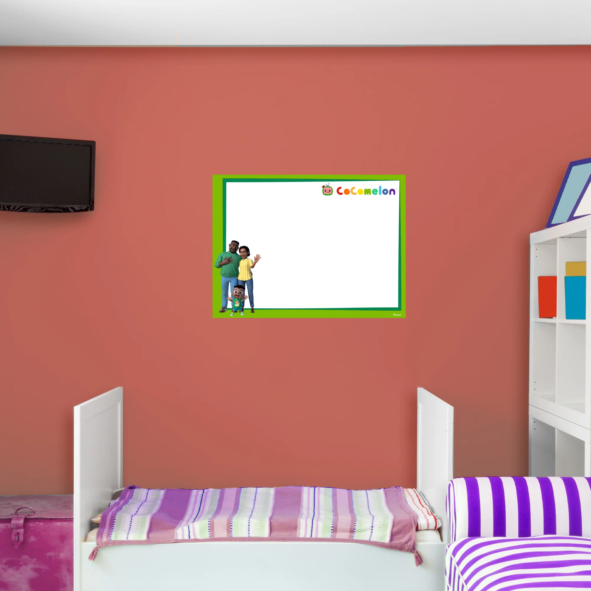 CoComelon - Cody Family - Dry Erase Decal - Official CoComelon - Reusable Vinyl Wall Decal - Image 4