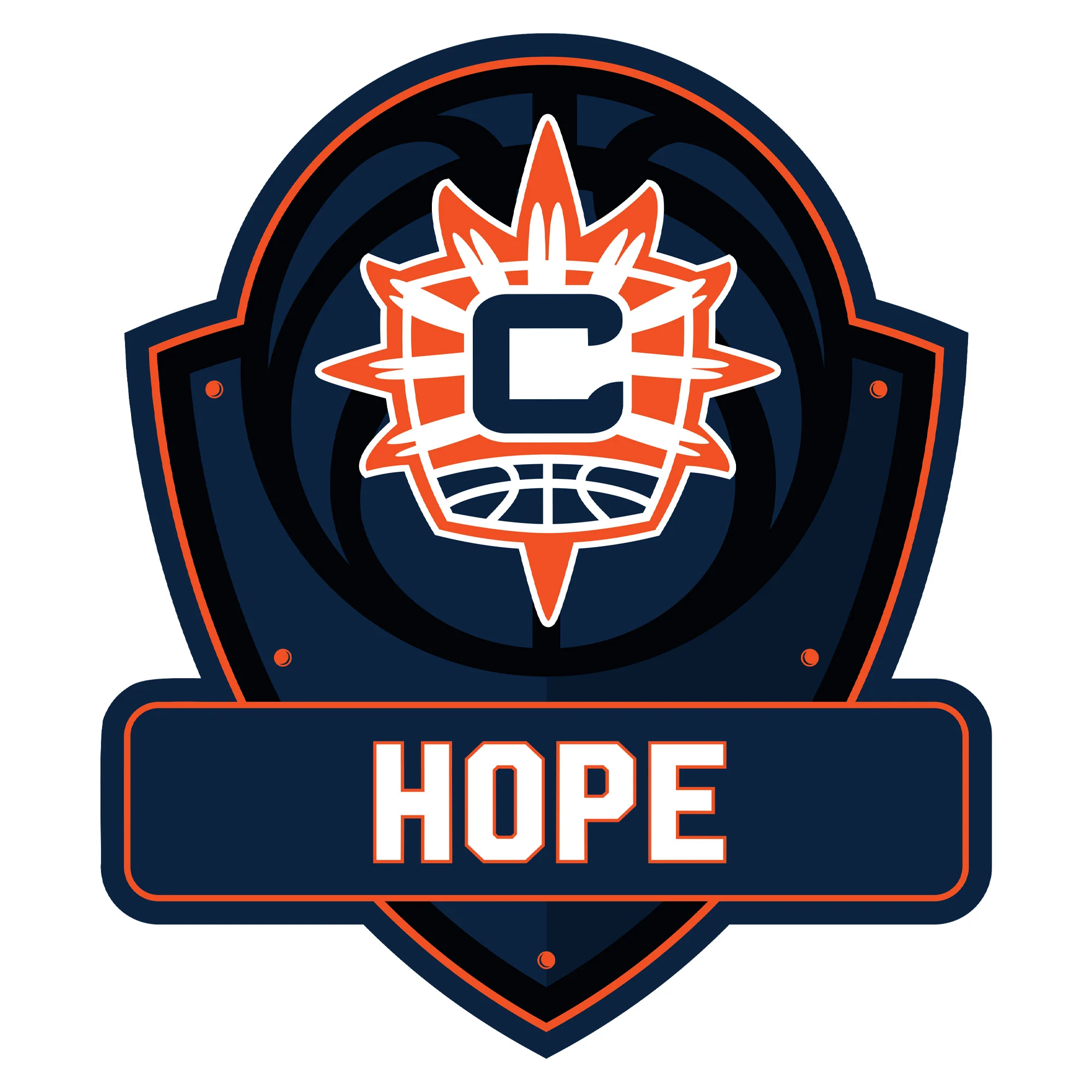 Connecticut Sun - Badge - With Personalized Name - Official WNBA - Vinyl Transfer Decal - Image 5