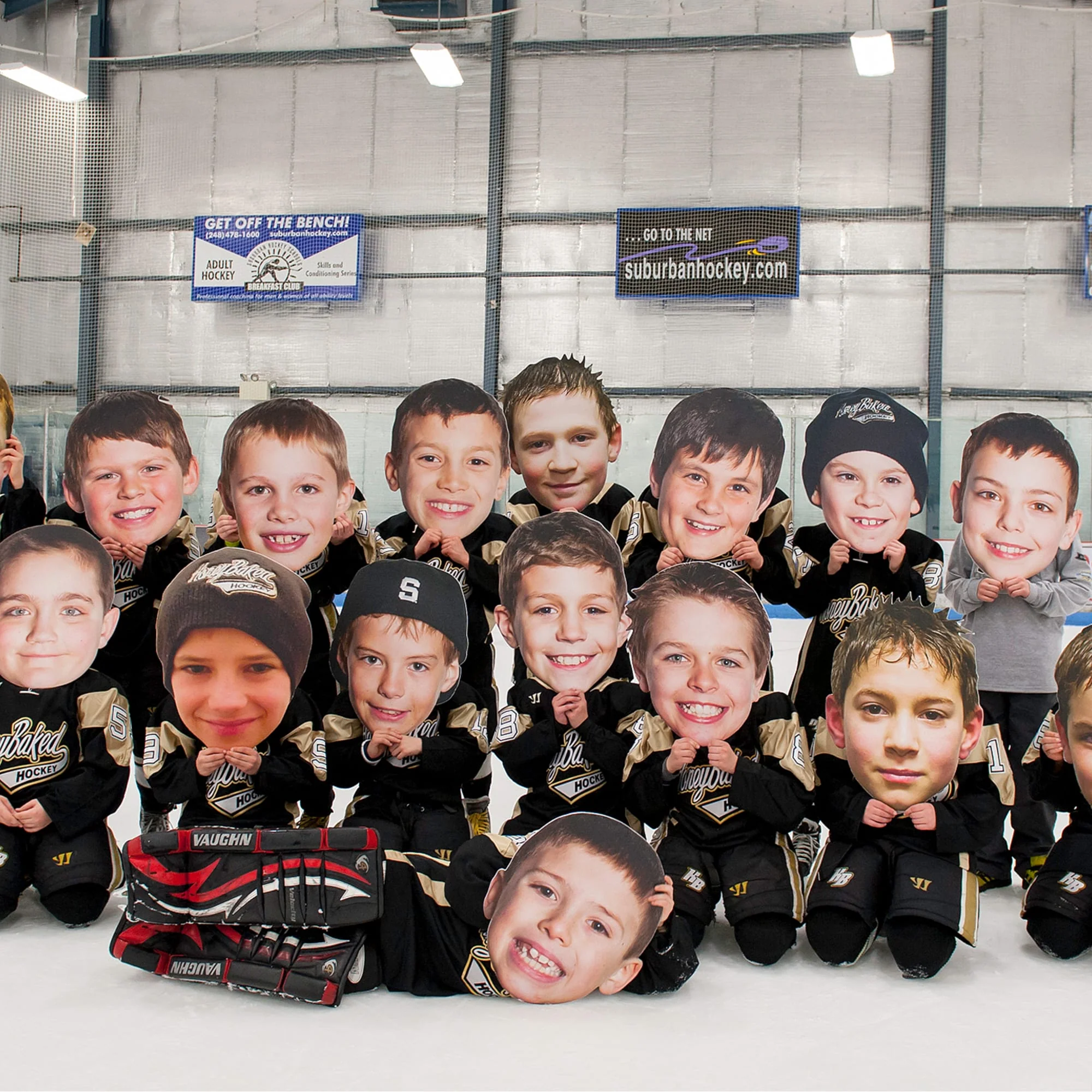 Custom - Big Head (Double Sided) - Cardstock Cutout