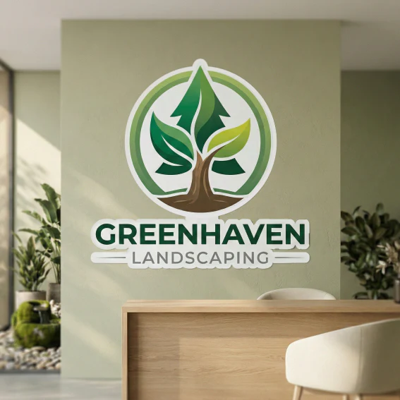 Custom - Business Logo Die-Cut RealBig - Reusable Vinyl Wall Decal - Image 6