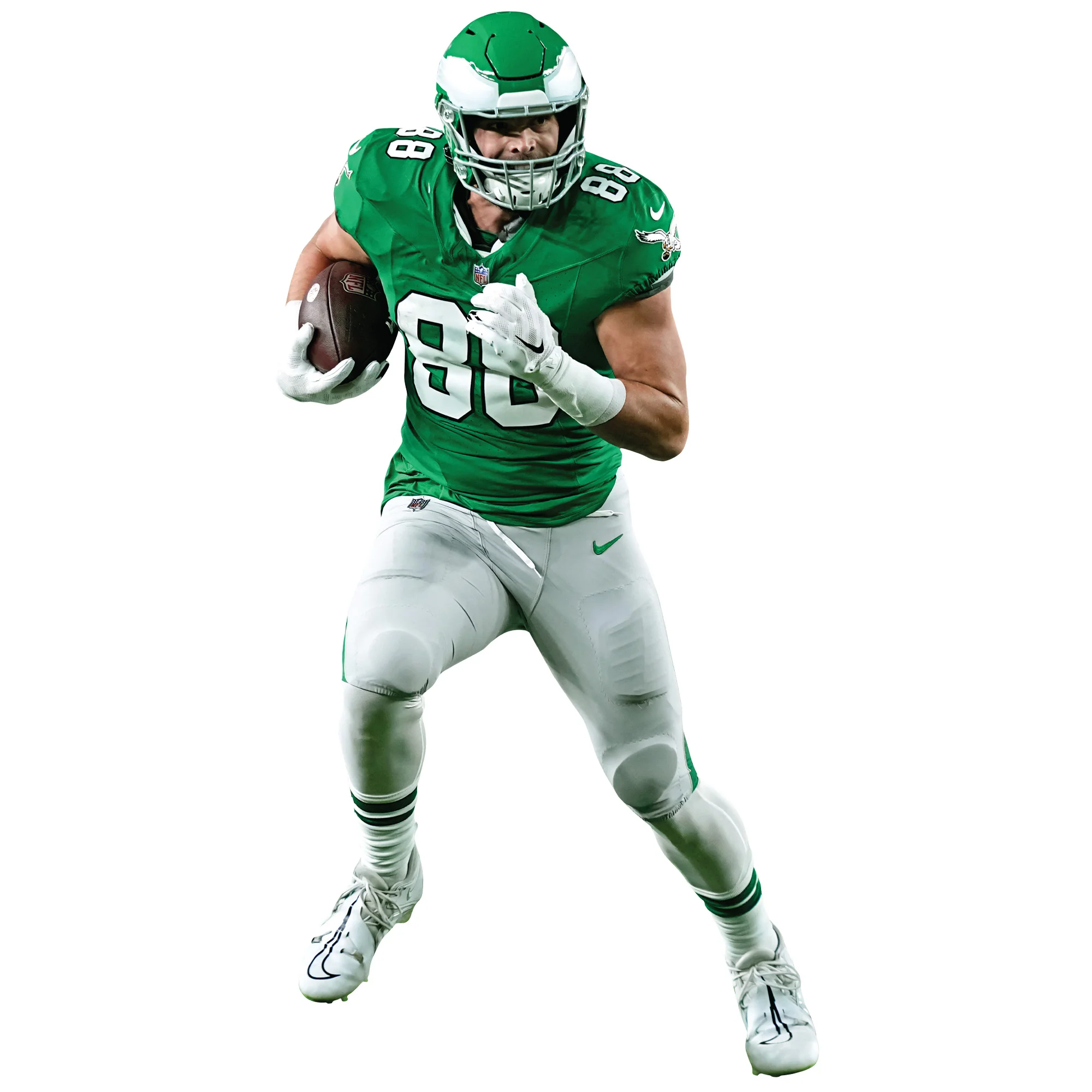 Dallas Goedert - RealBig Throwback Collection - Official NFL - Philadelphia Eagles - Reusable Vinyl Wall Decals - Image 5