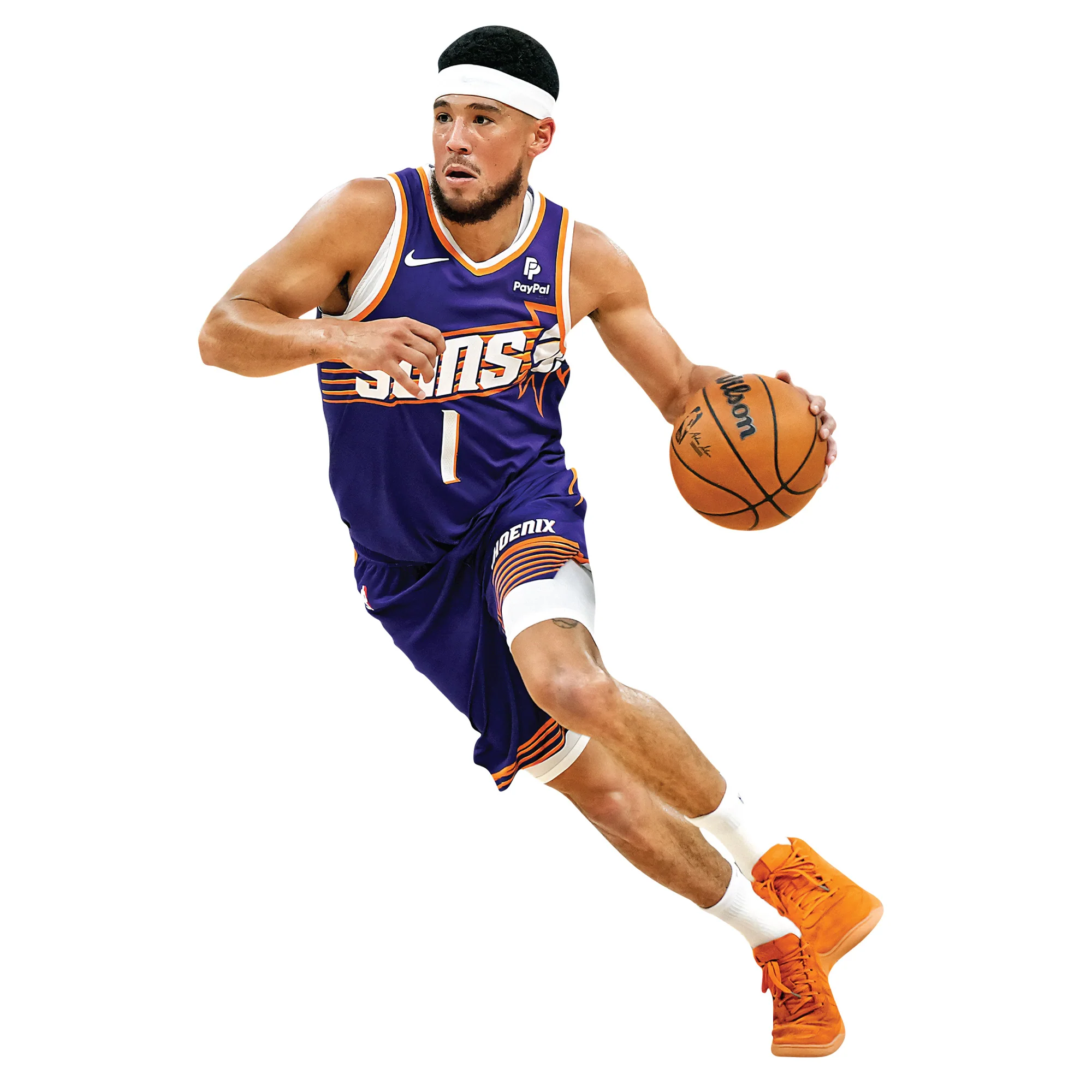 Devin Booker - RealBig Collection - Official NBA - Phoenix Suns - Reusable Vinyl Wall Decals #3 - Image 5
