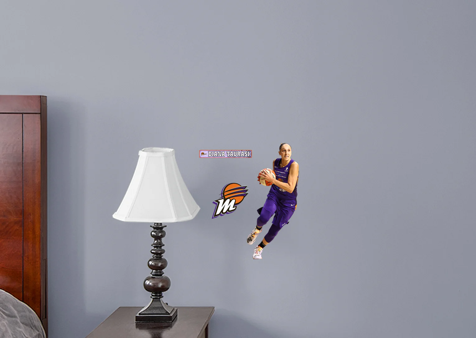 Diana Taurasi - RealBig Collection - Official WNBA - Reusable Vinyl Wall Decals - Image 3