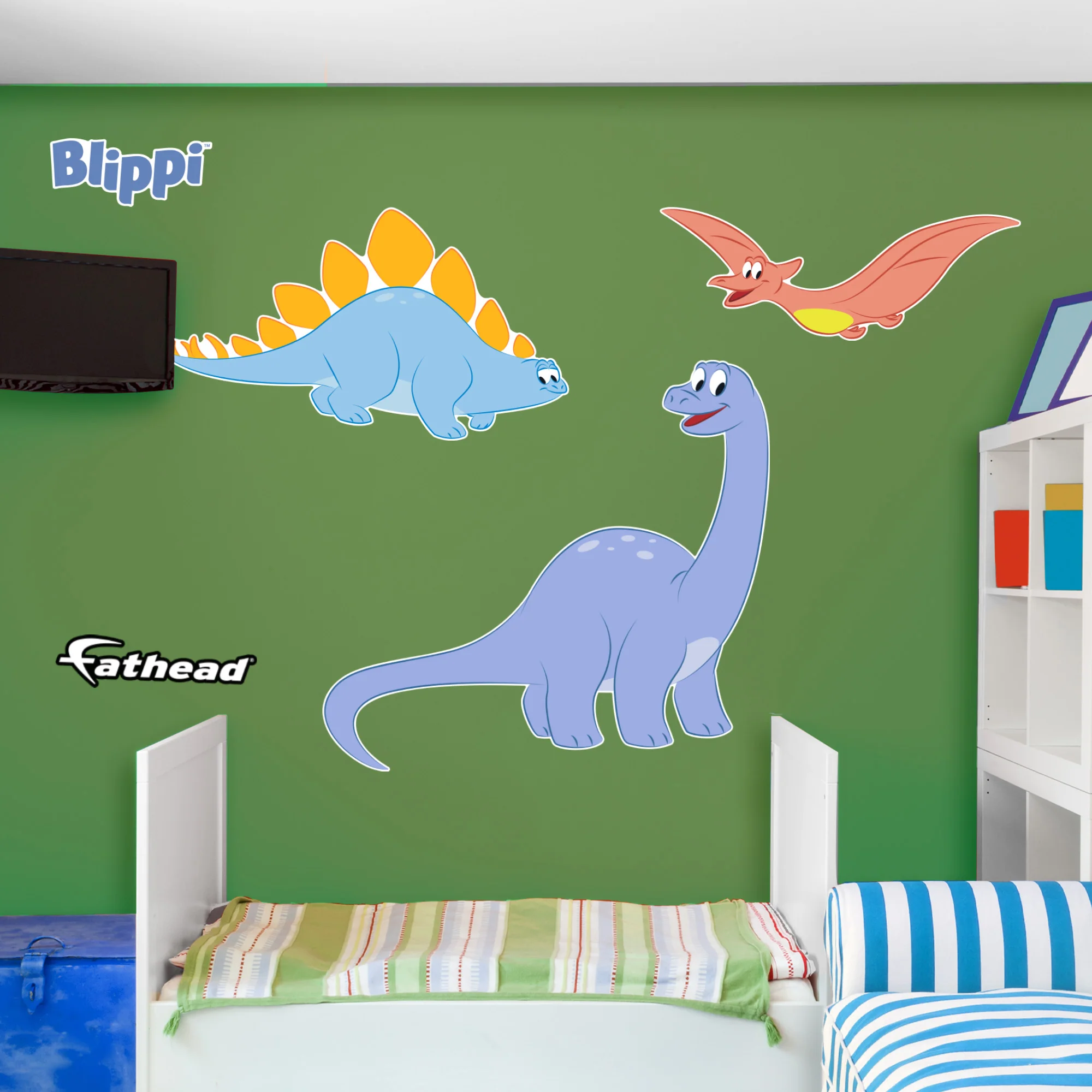 Dinosaurs - RealBig Collection - Official Blippi - Reusable Vinyl Wall Decals - Image 5