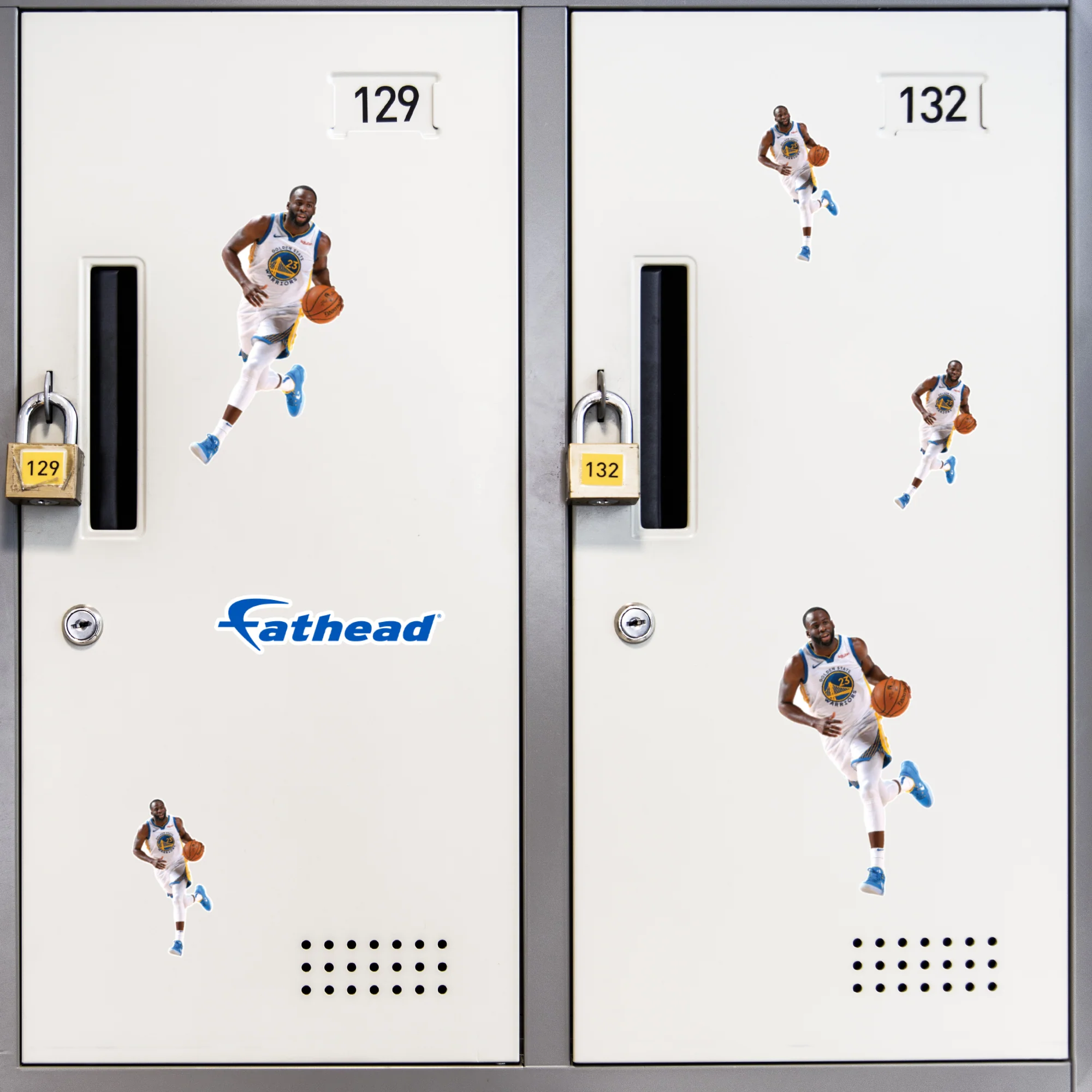 Draymond Green - 5 Minis (Mixed Sizes) - Official NBA - Golden State Warriors - Reusable Vinyl Decals - Image 2