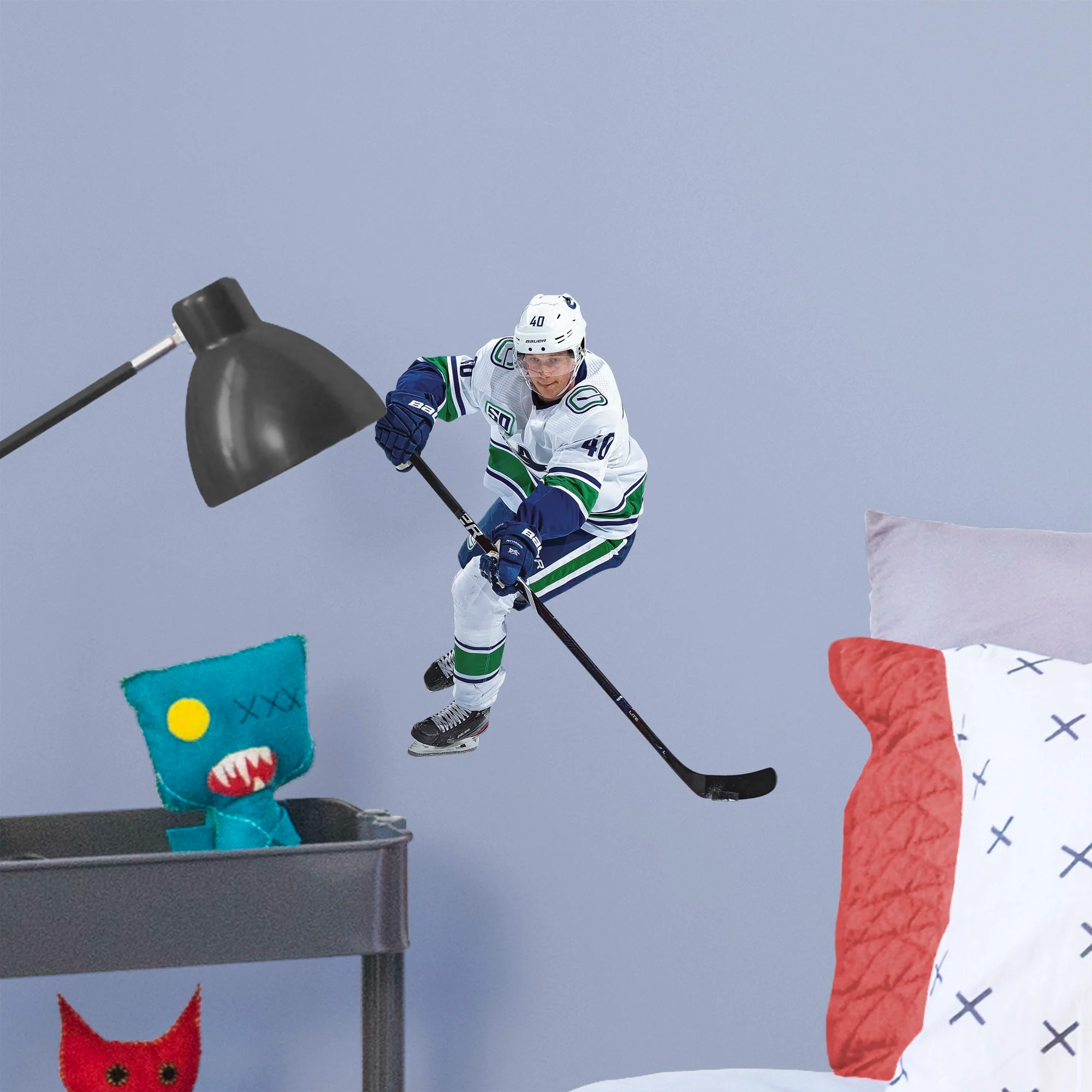 Elias Pettersson - RealBig Collection - Official NHL - Vancouver Canucks - Reusable Vinyl Wall Decals #1 - Image 3