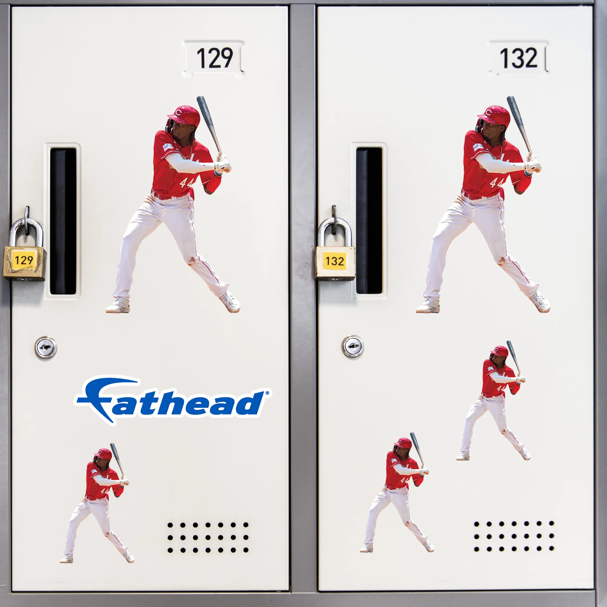 Elly De La Cruz - 5 Minis (Mixed Sizes) - Official MLB - Cincinnati Reds - Reusable Vinyl Decals - Image 2