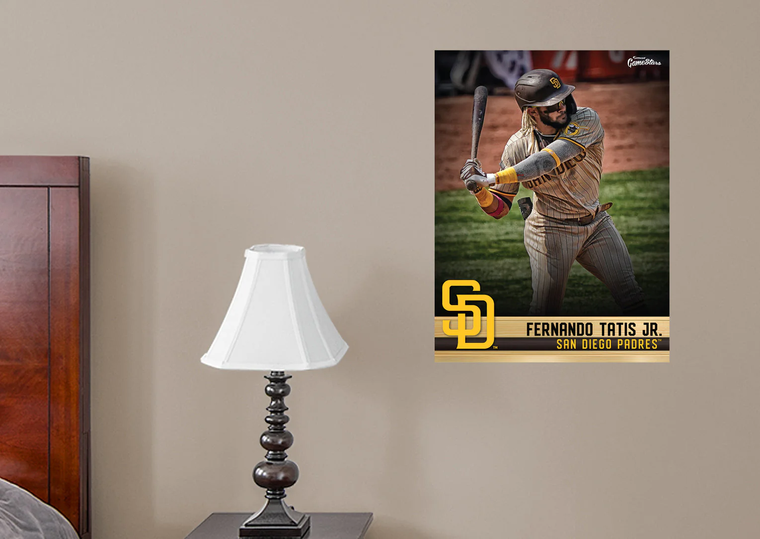 Fernando Tatis Jr. - GameStars Series - Peel & Stick Poster - Official MLB - San Diego Padres - Reusable Vinyl Wall Decal - Image 4