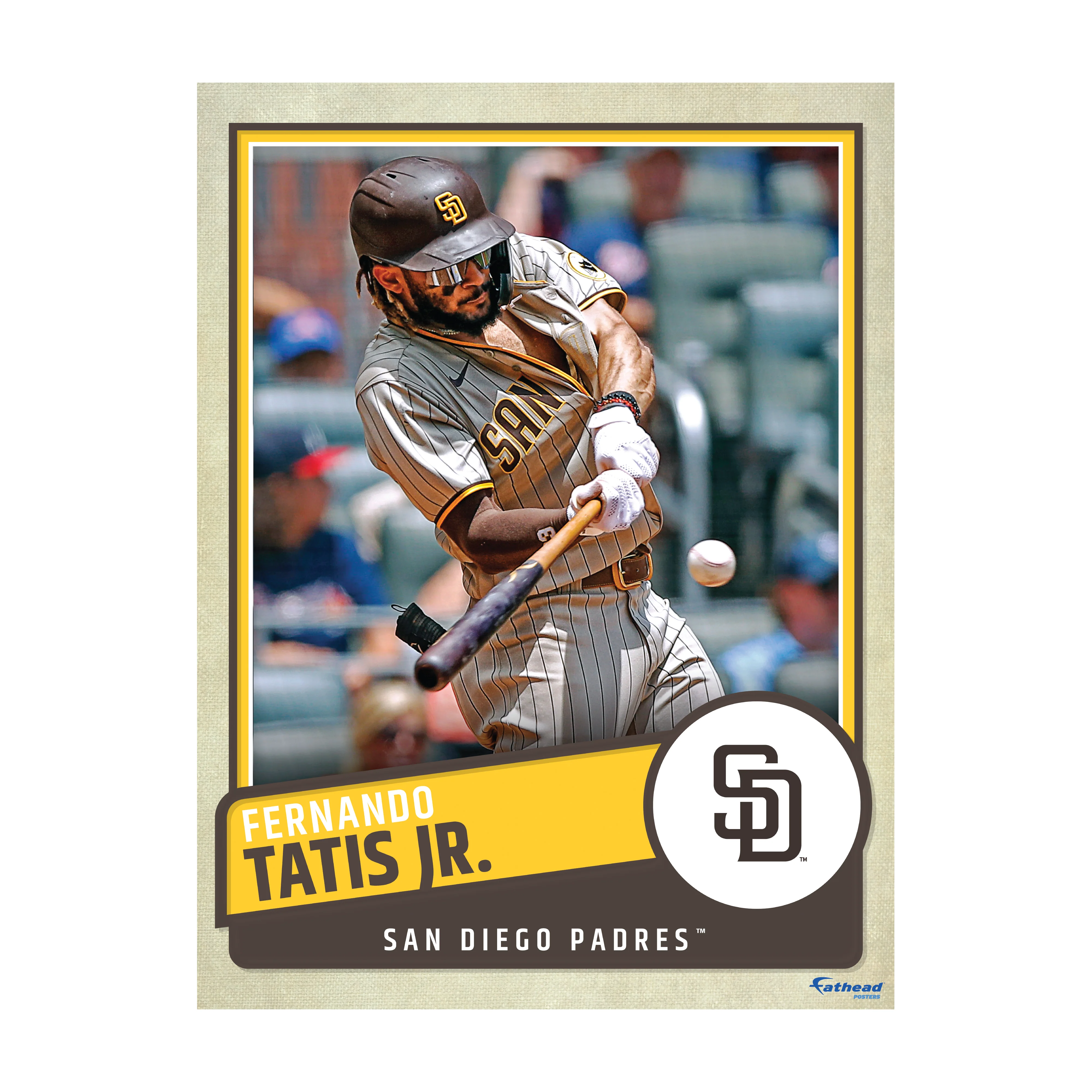 Fernando Tatis Jr. - Peel & Stick Poster - Official MLB - San Diego Padres - Reusable Vinyl Wall Decal - Image 4