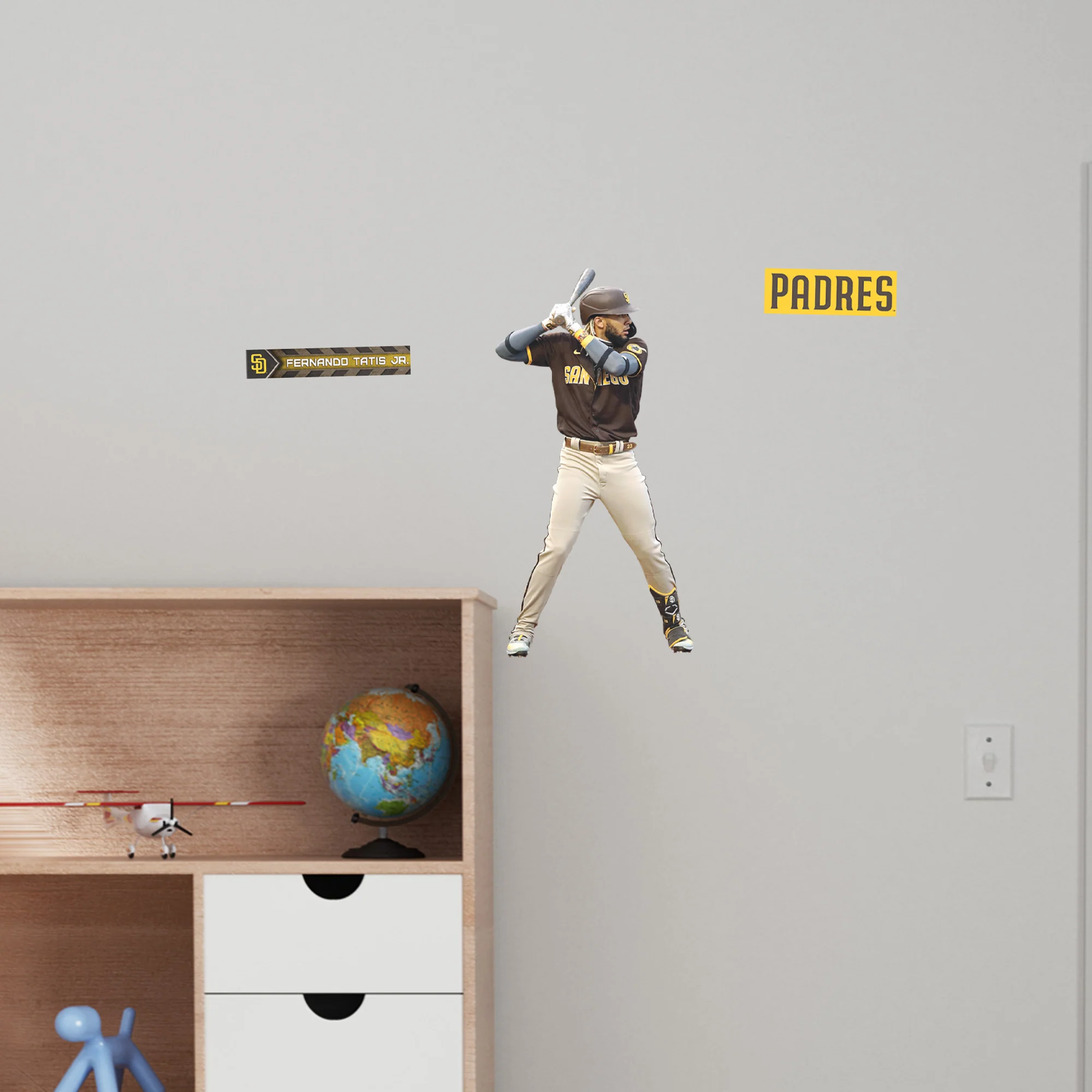 Fernando Tatís Jr. - RealBig Collection - Official MLB - San Diego Padres - Reusable Vinyl Wall Decals - Image 6