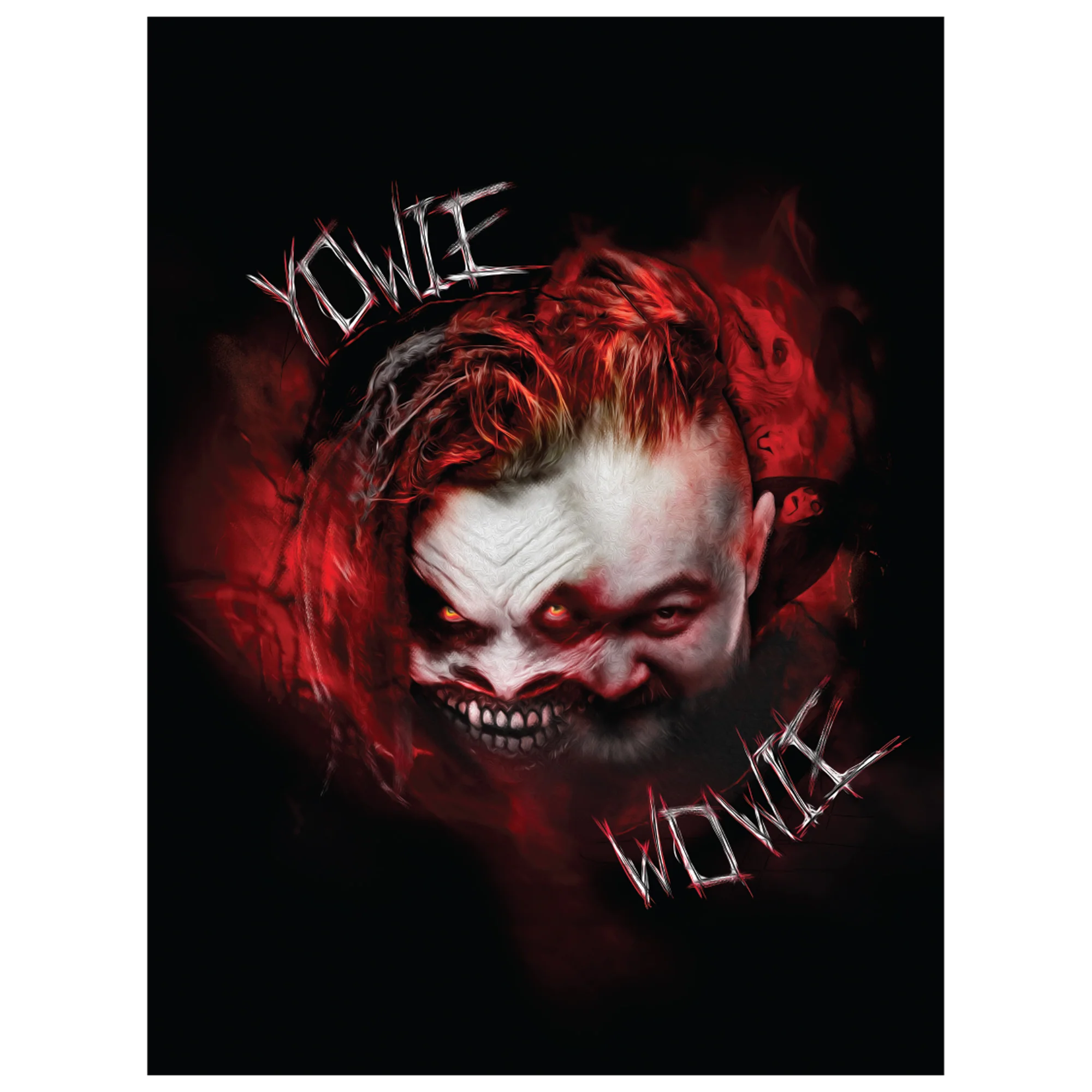 The Fiend - Peel & Stick Poster - Official WWE - Reusable Vinyl Wall Decal - Image 3