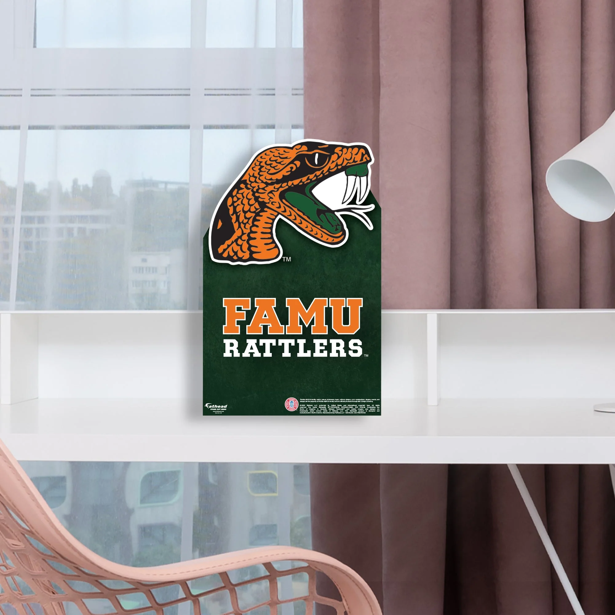 Florida A&M Rattlers - Mini Stand Out - Official NCAA - Cardstock Cutout - Image 2
