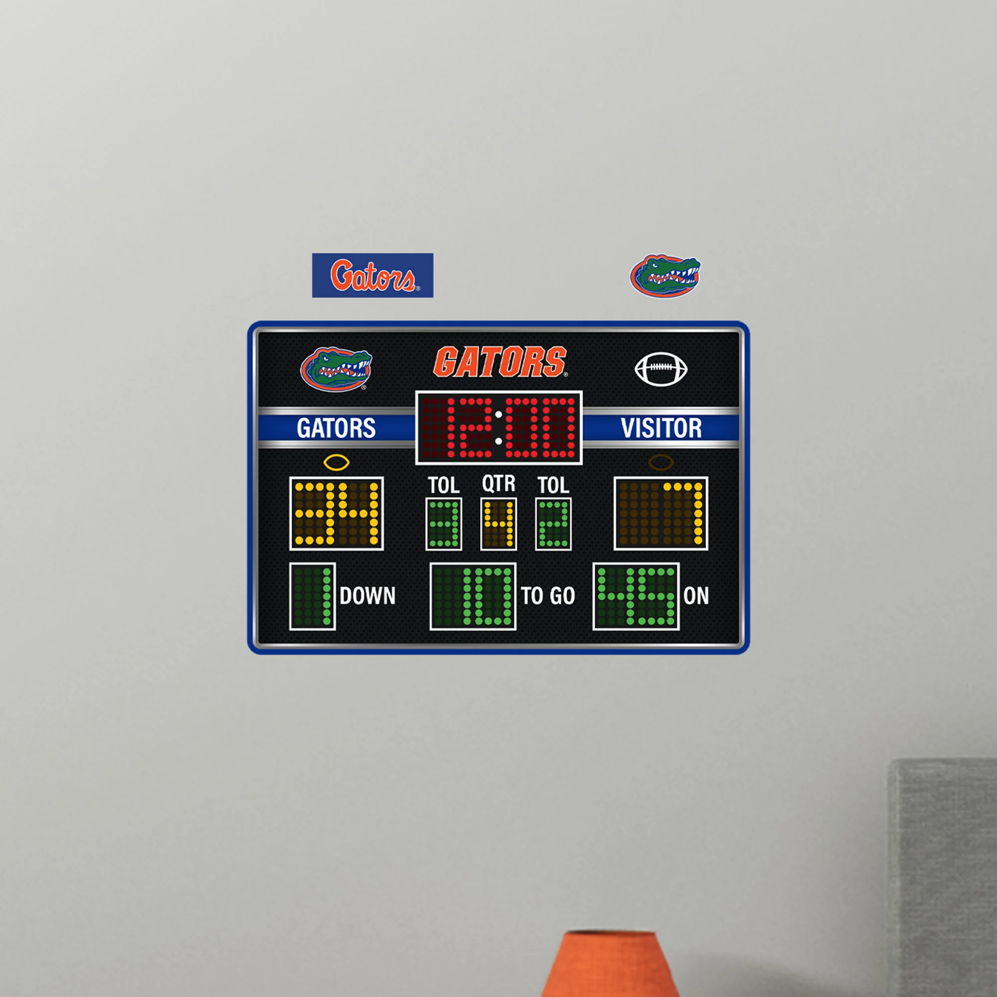 Florida Gators - Football Scoreboard Collection - Official NCAA - Reusable Vinyl Wall Decals - Image 6