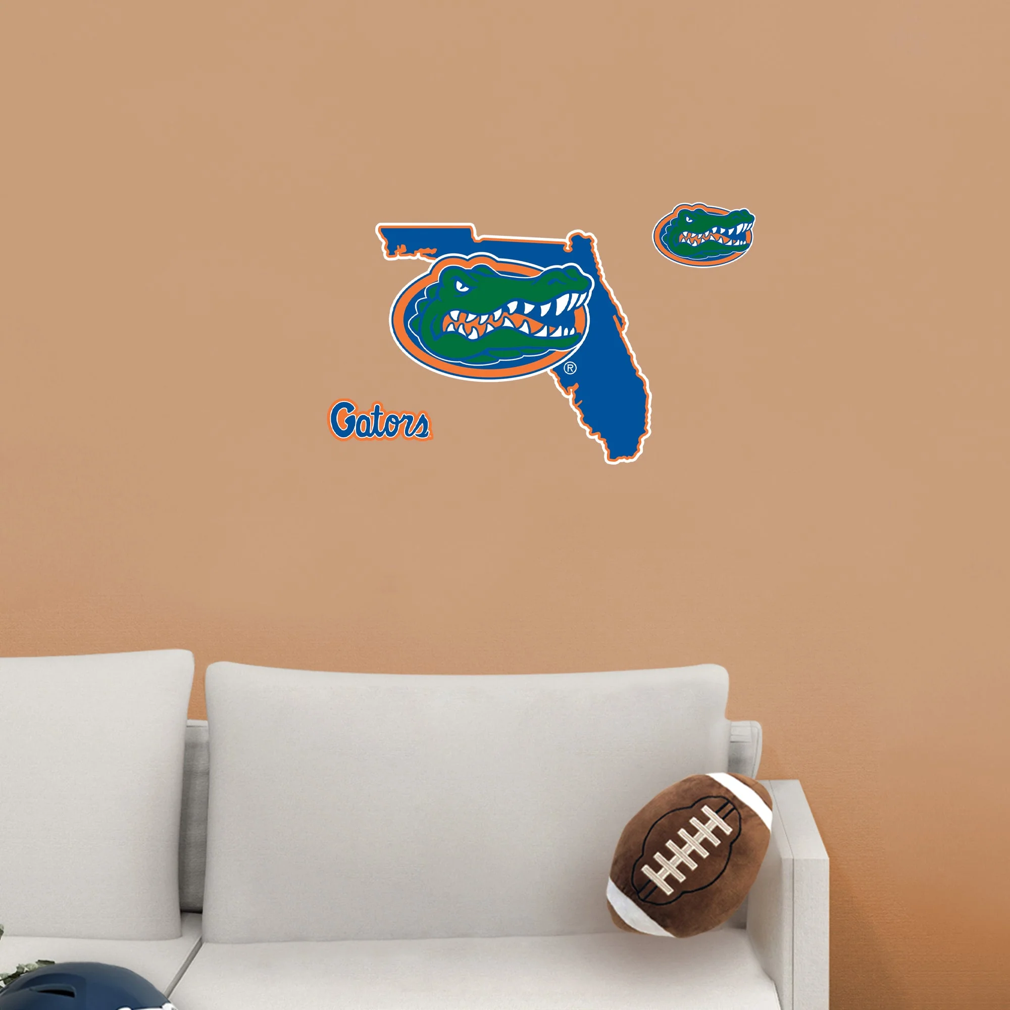Florida Gators - RealBig State of Florida Logo Collection - Official NCAA - Reusable Vinyl Wall Decals - Image 4