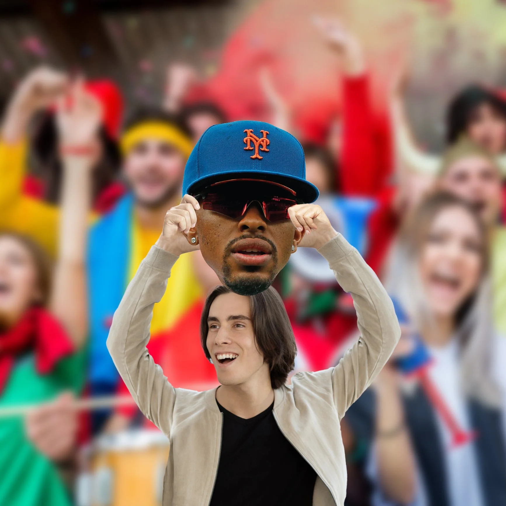 Francisco Lindor - Big Head - Official MLB - New York Mets - Foam Core Cutout - Image 3