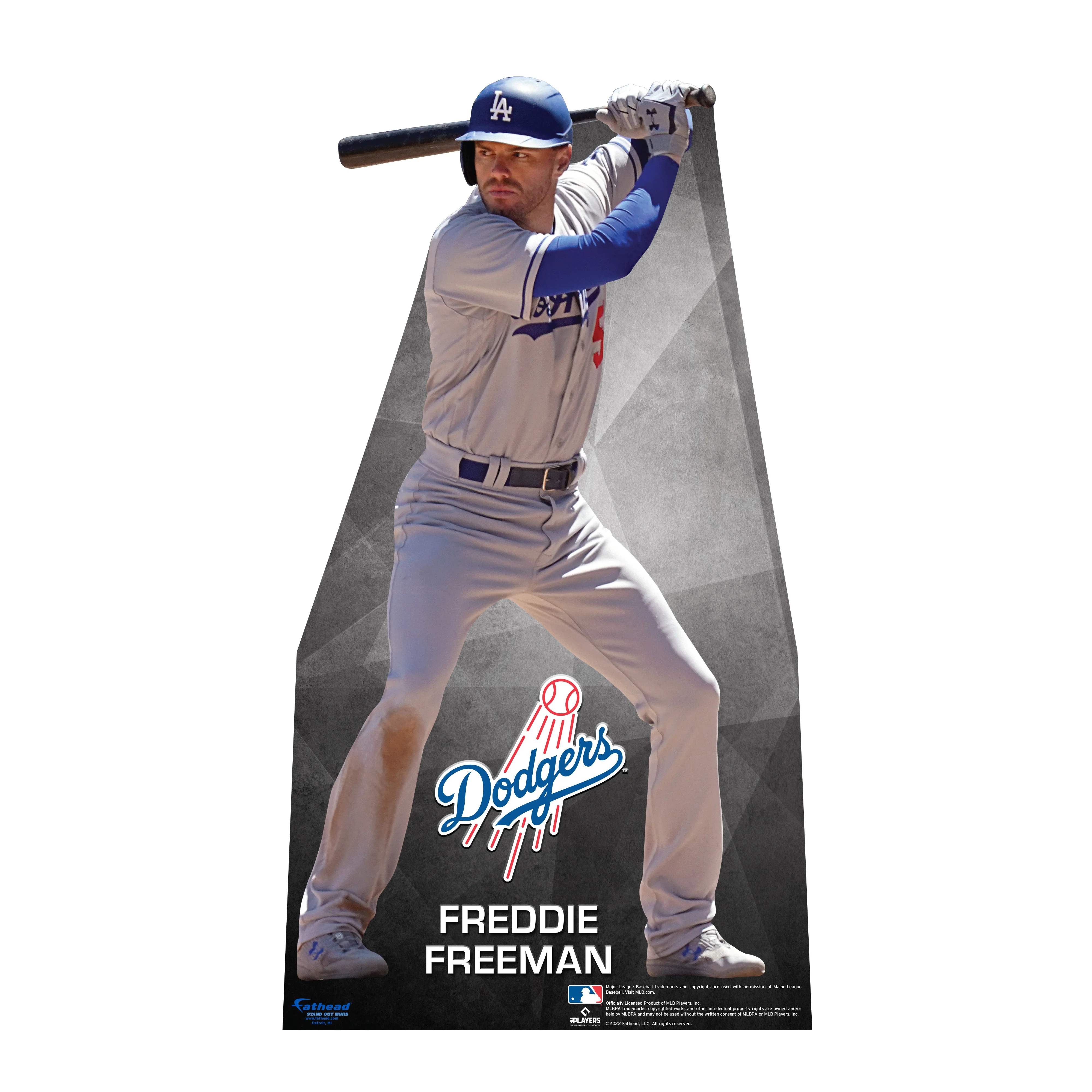 Freddie Freeman - Mini Stand Out - Official MLB - Los Angeles Dodgers - Cardstock Cutout - Image 2