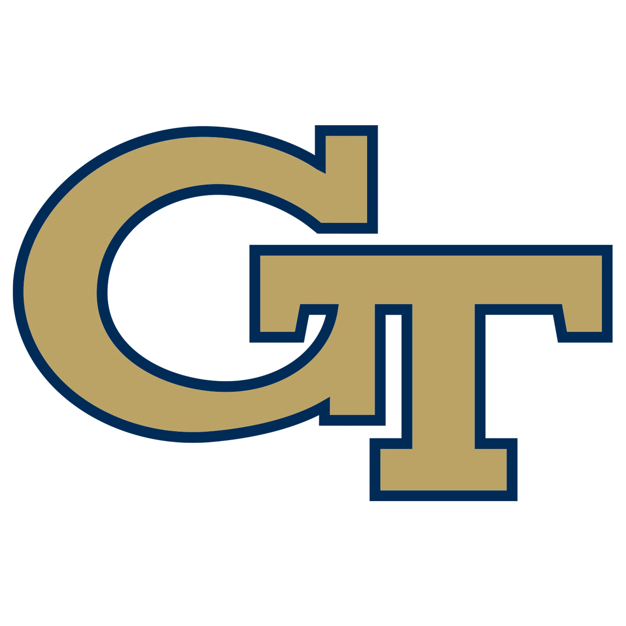 Georgia Tech Yellow Jackets - 5 Logo Minis (Mixed Sizes) - Official NCAA - Reusable Vinyl Decals - Image 2