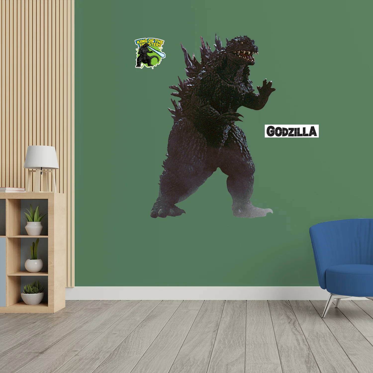 Godzilla - Godzilla (1999) - RealBig Side Collection - Official Toho - Reusable Vinyl Wall Decals - Image 3