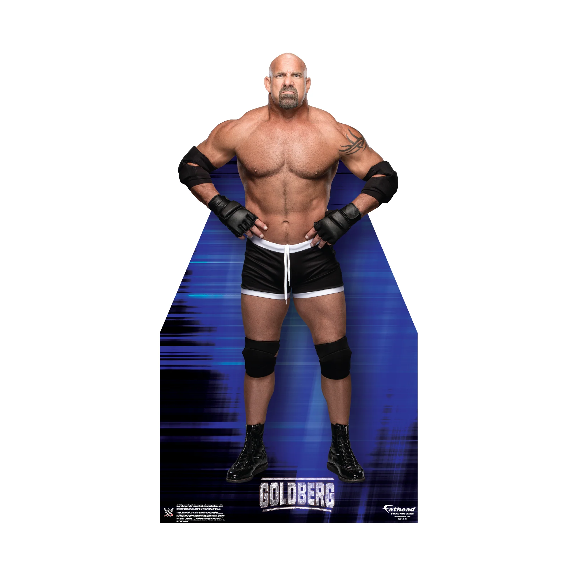 Goldberg - WWE - Mini Stand Out - Official WWE - Cardstock Cutout - Image 2