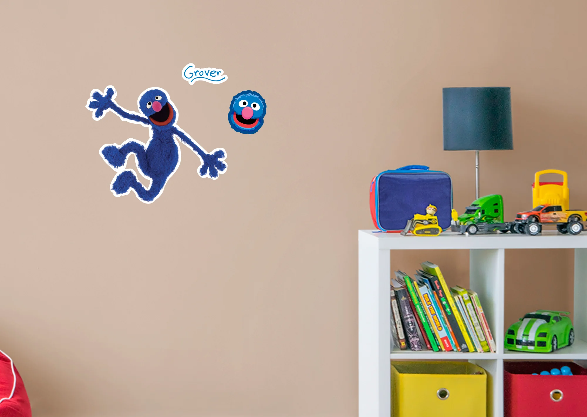 Grover - RealBig Collection - Official Sesame Street - Reusable Vinyl Wall Decals - Image 3