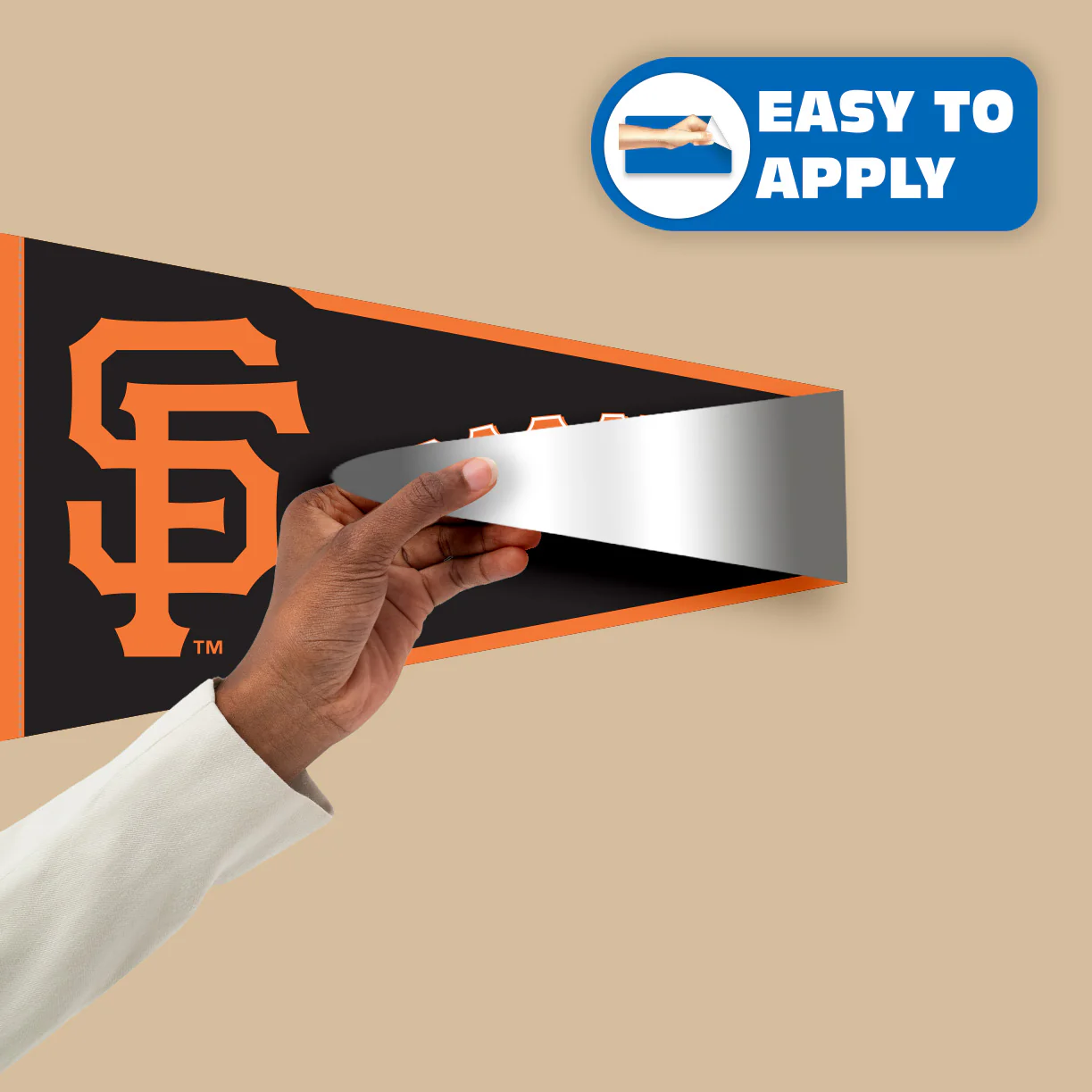 Heliot Ramos - RealBig Collection - Official MLB - San Francisco Giants - Reusable Vinyl Wall Decals - Image 4