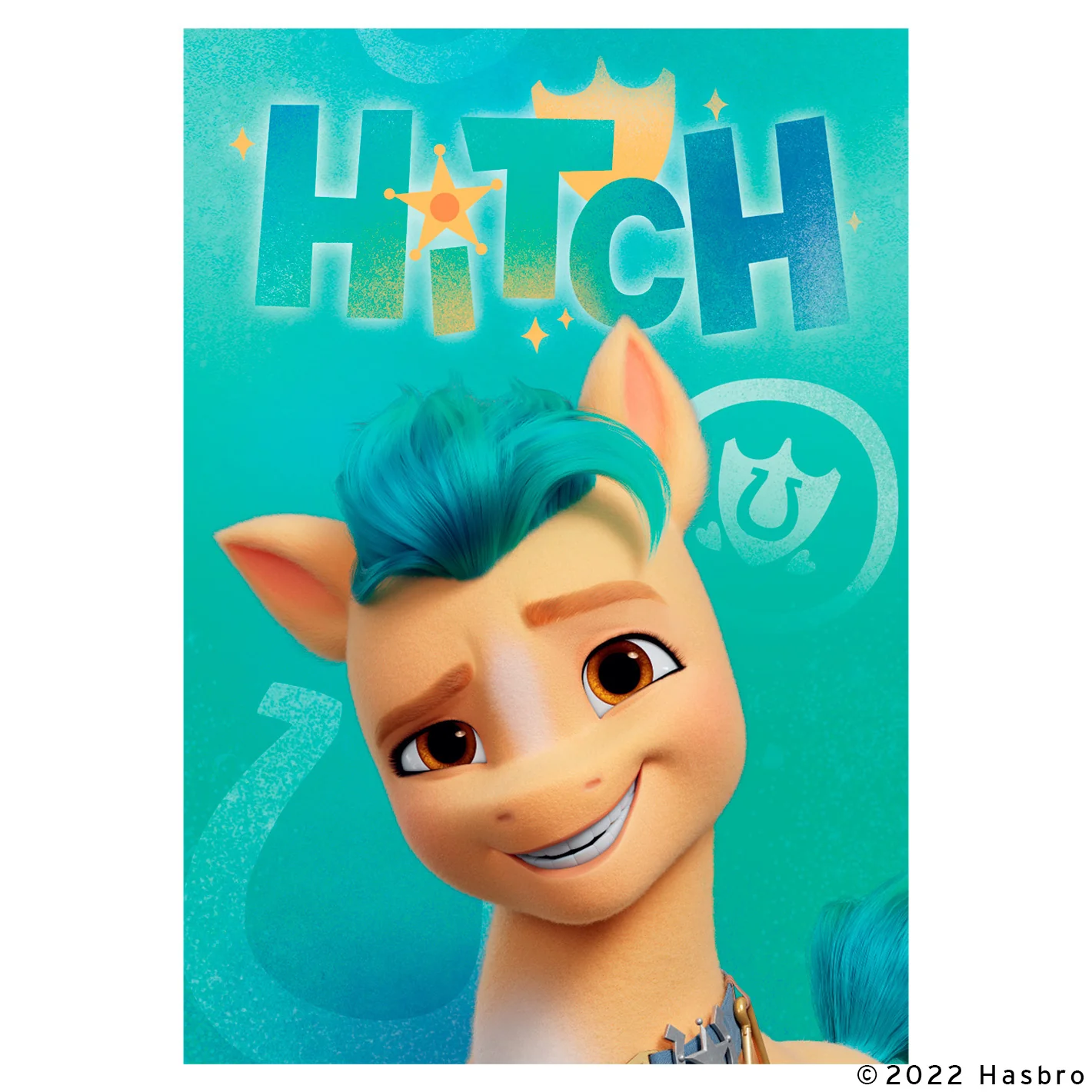 Hitch - Peel & Stick Poster - Official Hasbro - My Little Pony - Reusable Vinyl Wall Decal - Image 3