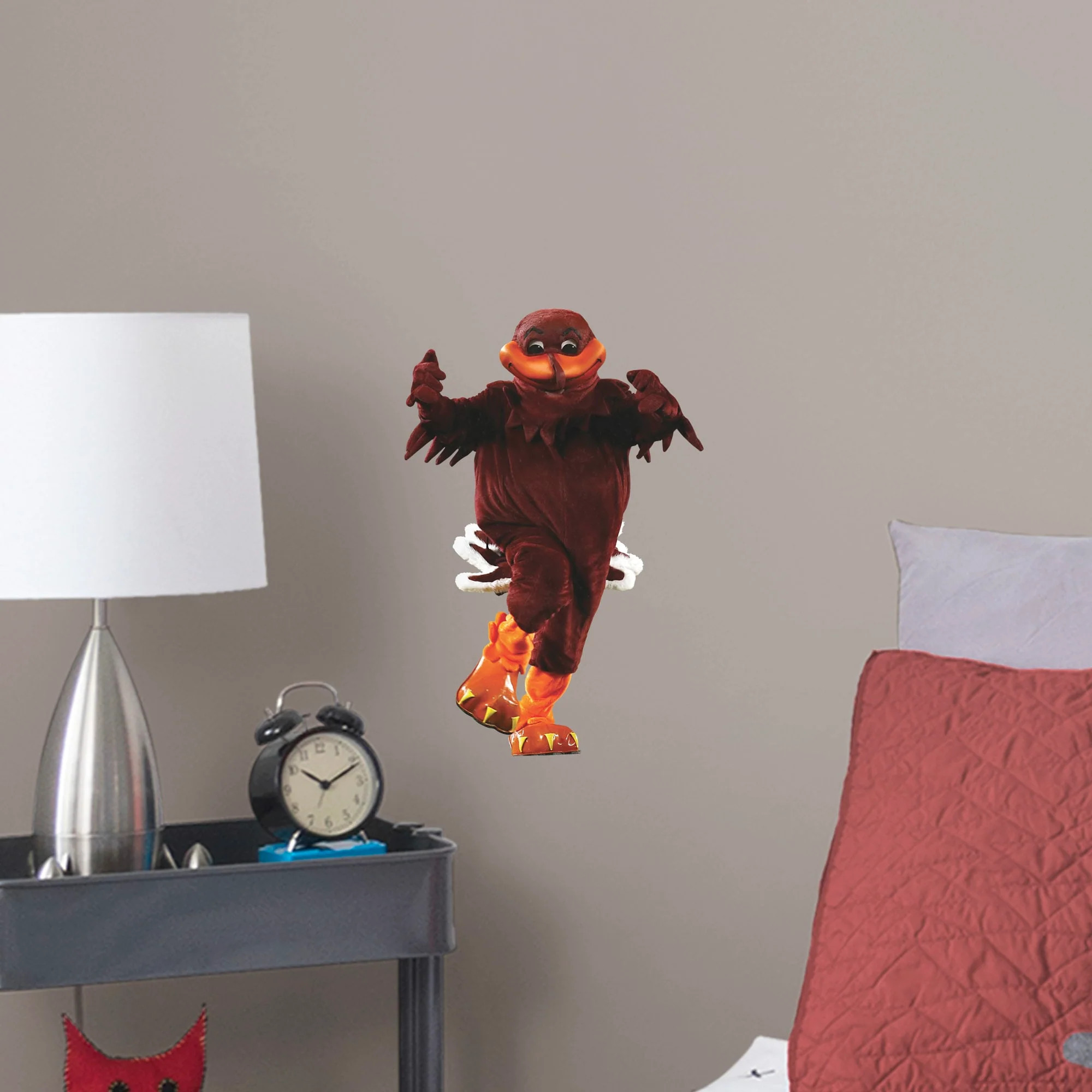 Hokiebird Mascot - RealBig Collection - Official Virginia Tech - Virginia Tech Hokies - Reusable Vinyl Wall Decals - Image 3