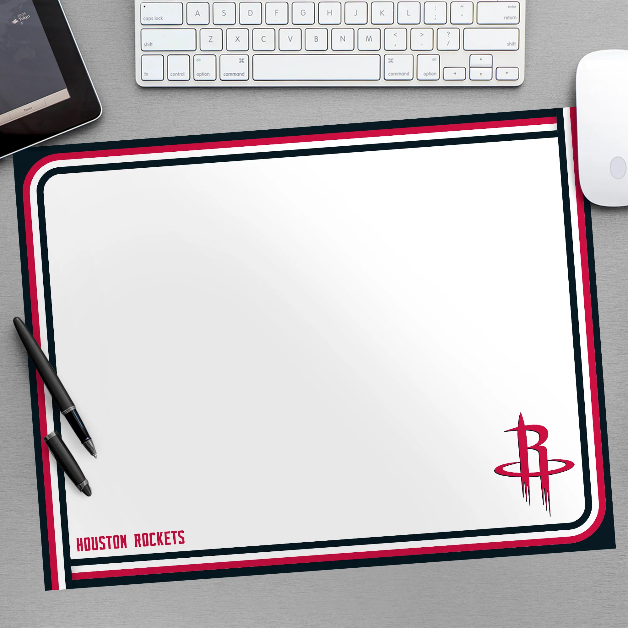 Houston Rockets - Dry Erase Whiteboard - Official NBA - Reusable Vinyl Wall Decal - Image 2