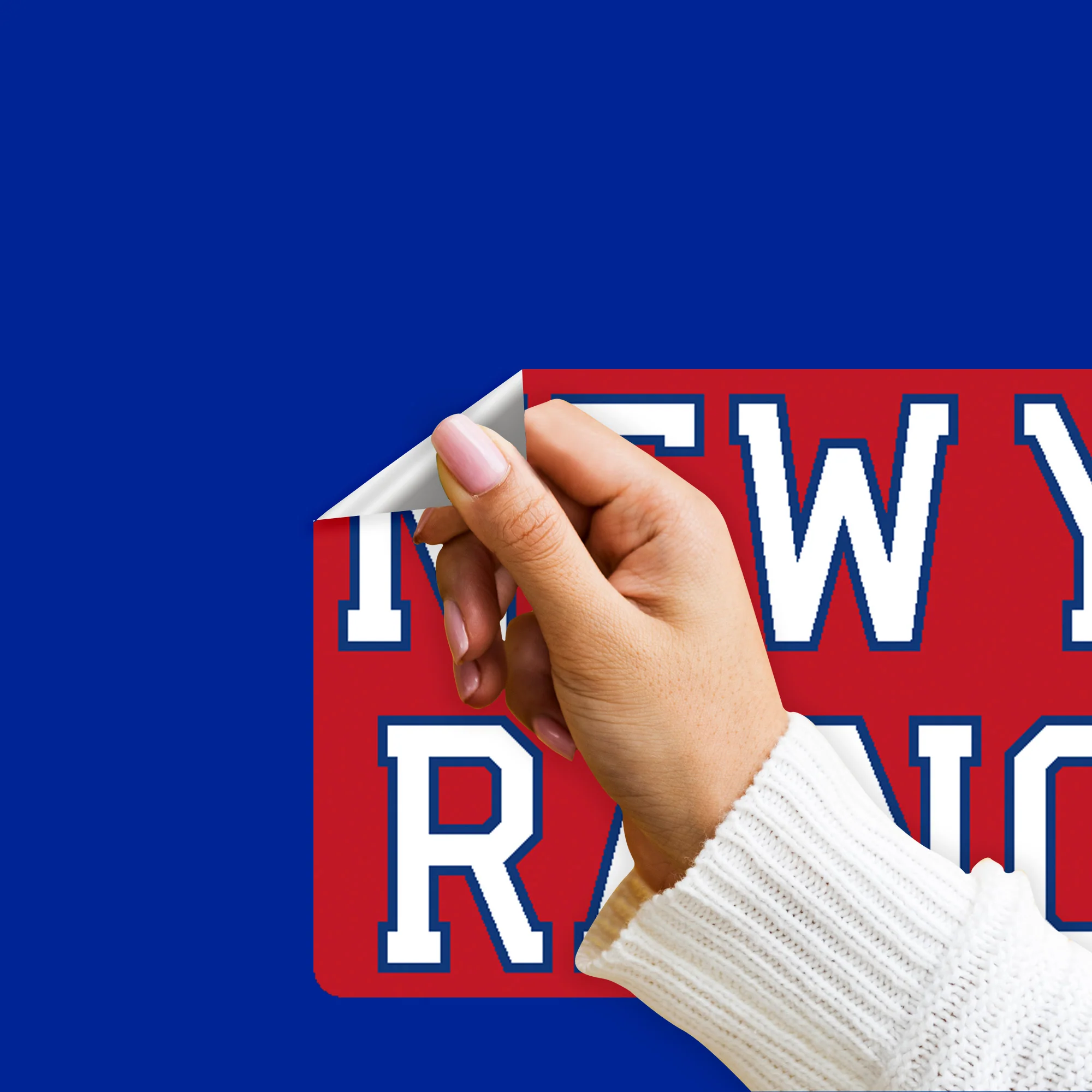 Igor Shesterkin - RealBig Collection - Official NHL - New York Rangers - Reusable Vinyl Wall Decals #2 - Image 4