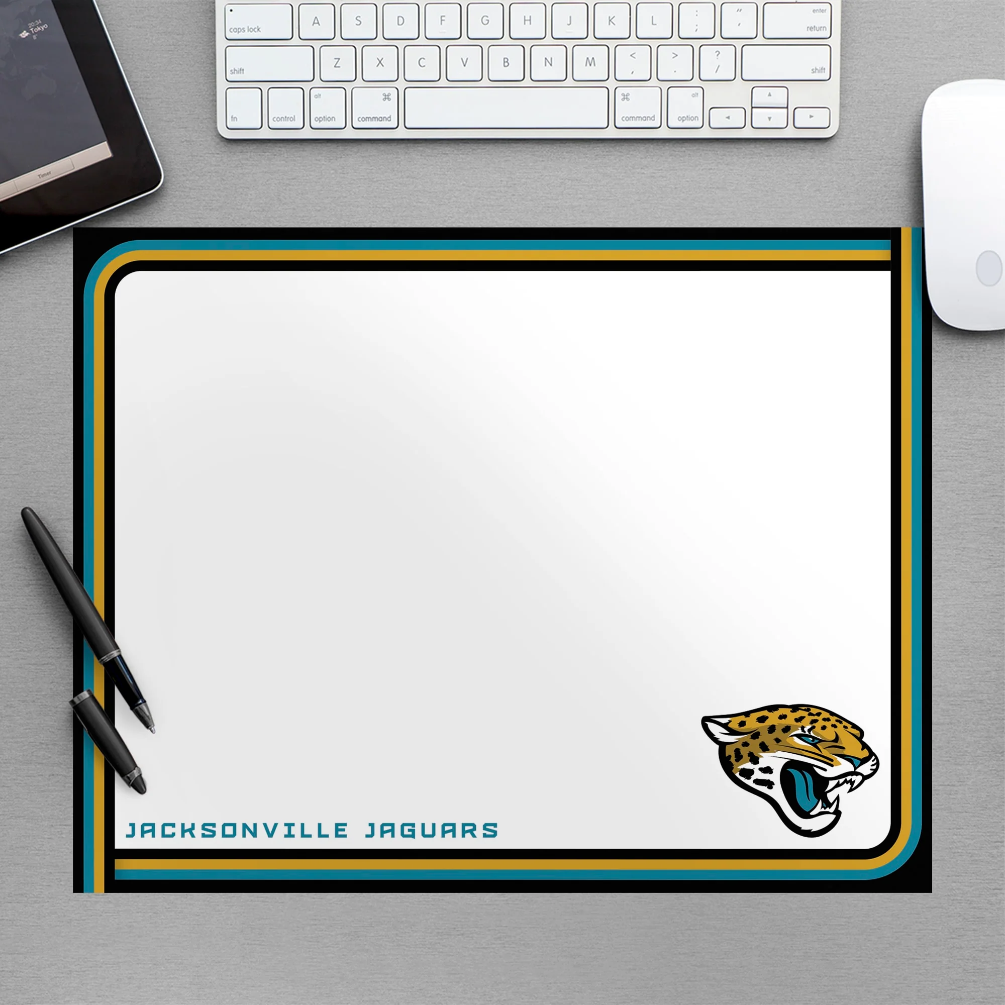 Jacksonville Jaguars - Dry Erase Whiteboard - Official NFL - Reusable Vinyl Wall Decal - Image 2