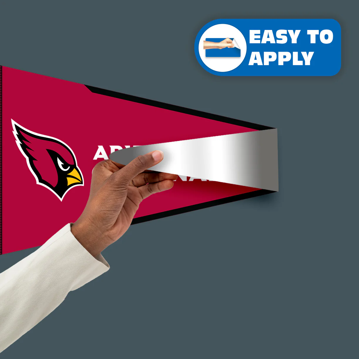 James Conner - RealBig Collection - Official NFL - Arizona Cardinals - Reusable Vinyl Wall Decals - Image 4