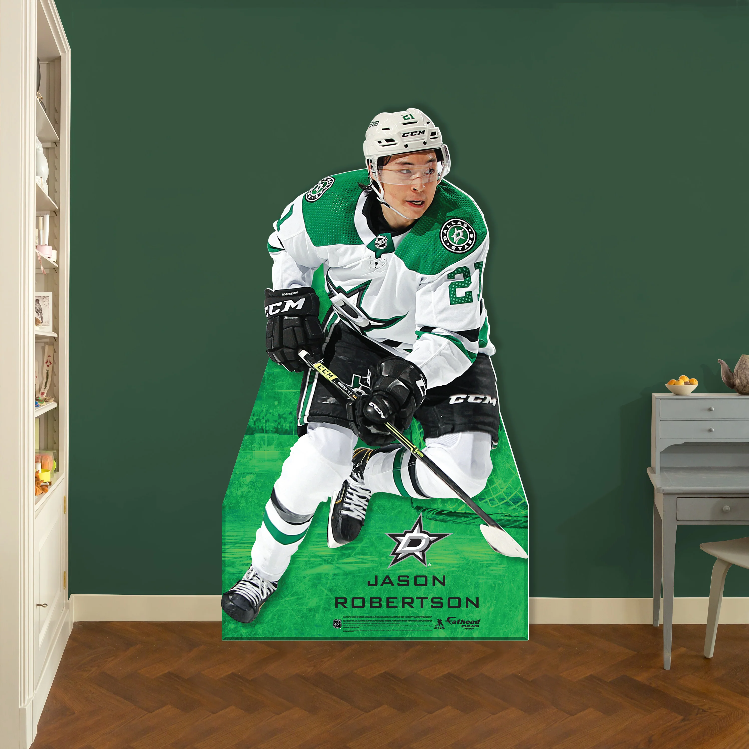 Jason Robertson - Life-Size Stand Out - Official NHL - Dallas Stars - Foam Core Cutout