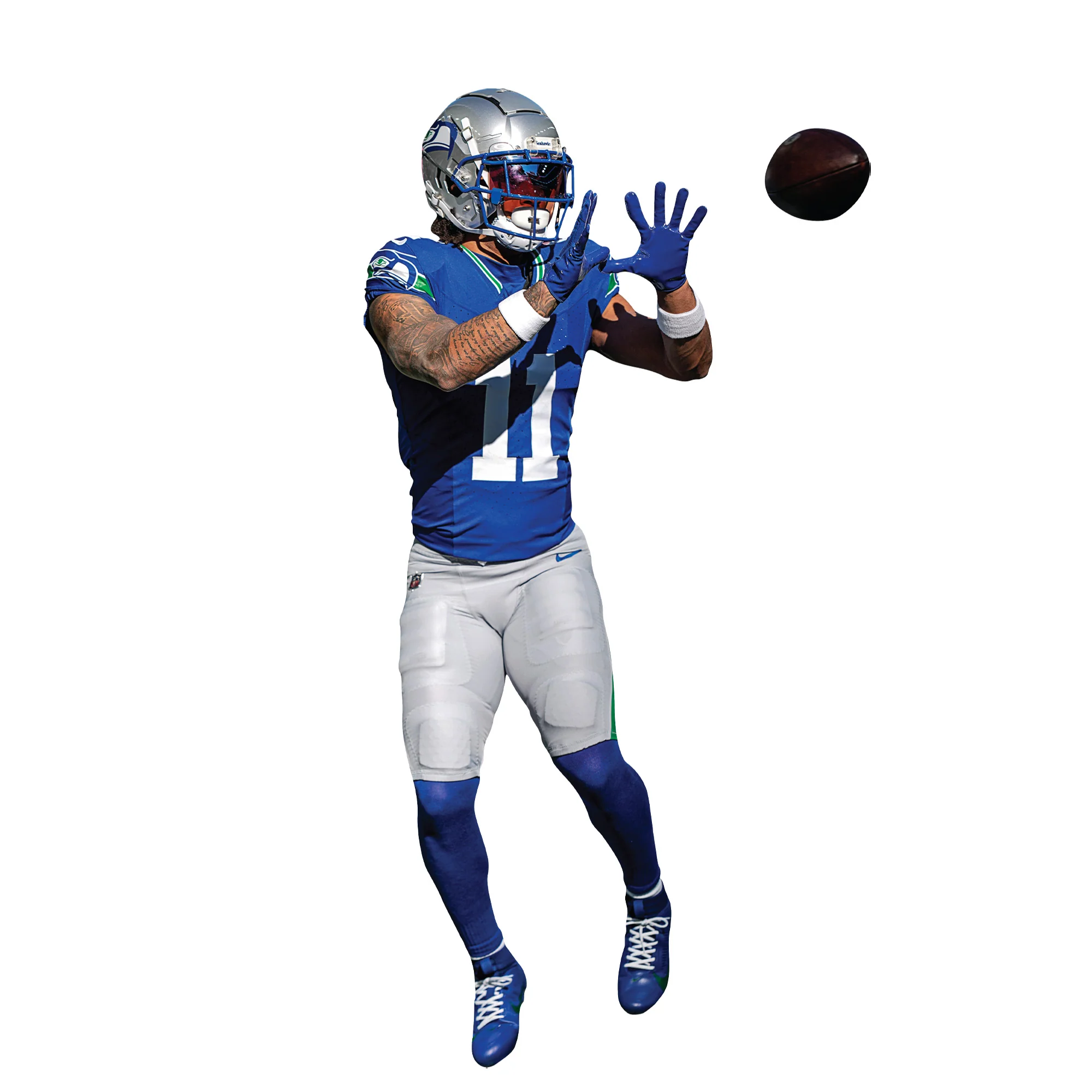 Jaxon Smith-Njigba - RealBig Throwback Collection - Official NFL - Seattle Seahawks - Reusable Vinyl Wall Decals - Image 5