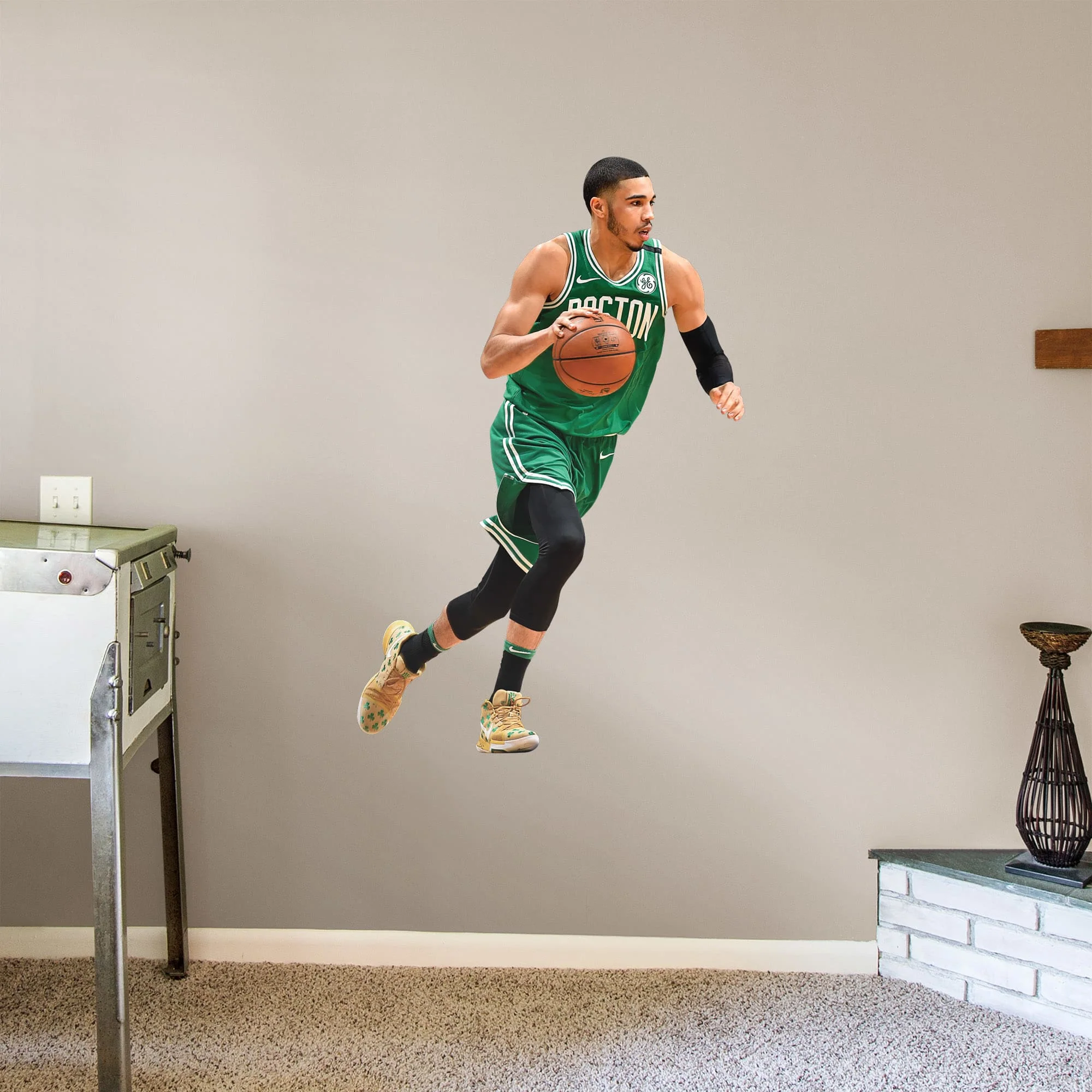 Jayson Tatum - RealBig Collection - Official NBA - Boston Celtics - Reusable Vinyl Wall Decals - Image 2