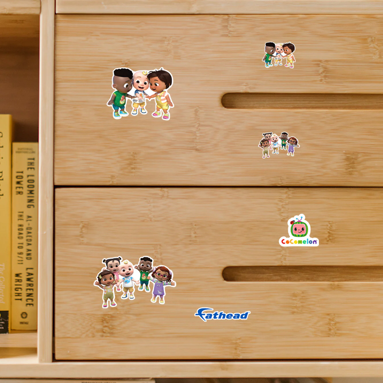 JJ - 5 Minis (Mixed Sizes) - Official CoComelon - Friends - Reusable Vinyl Decals - Image 2